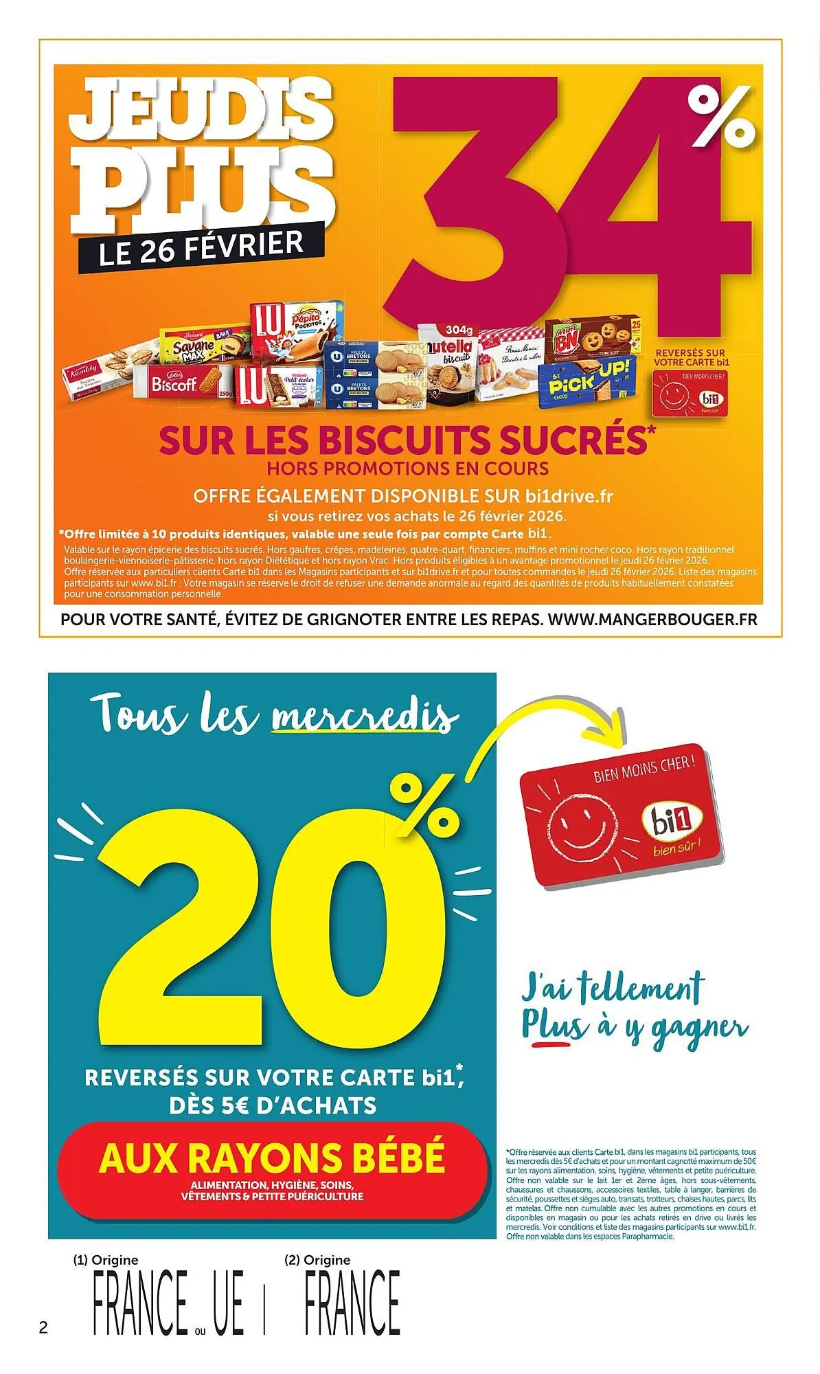 Catalogue Bi1 du 17 février au 1 mars 2026 - Catalogue page 2