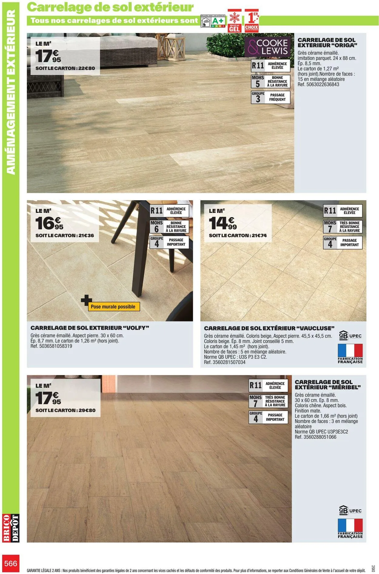 Brico Dépôt Catalogue actuel du 24 mars au 31 juillet 2025 - Catalogue page 566