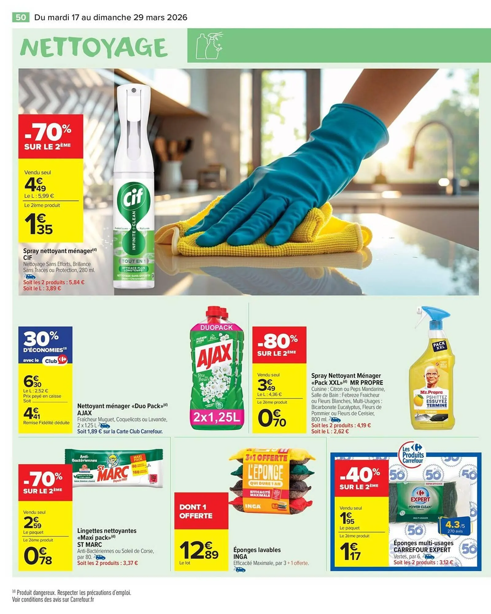 Catalogue Carrefour Market du 17 mars au 29 mars 2026 - Catalogue page 52