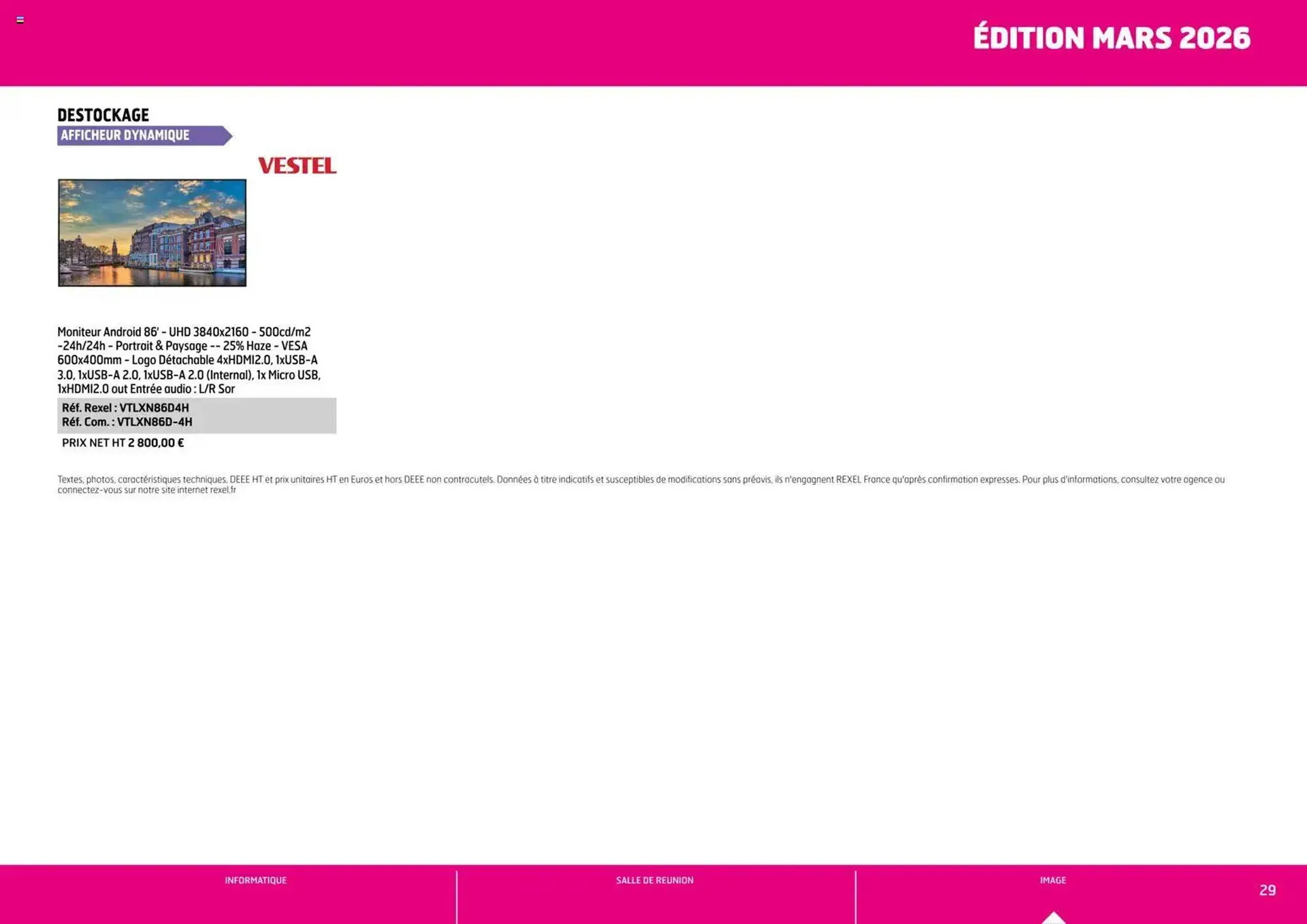 Catalogue Rexel du 1 avril au 31 décembre 2026 - Catalogue page 29