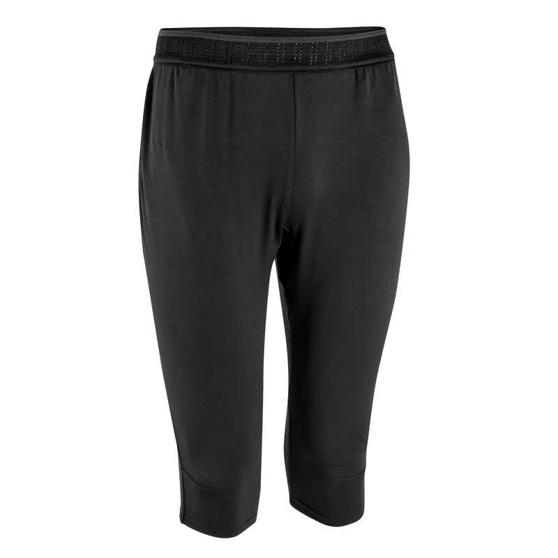 3/4 pant de football adulte CLR noir