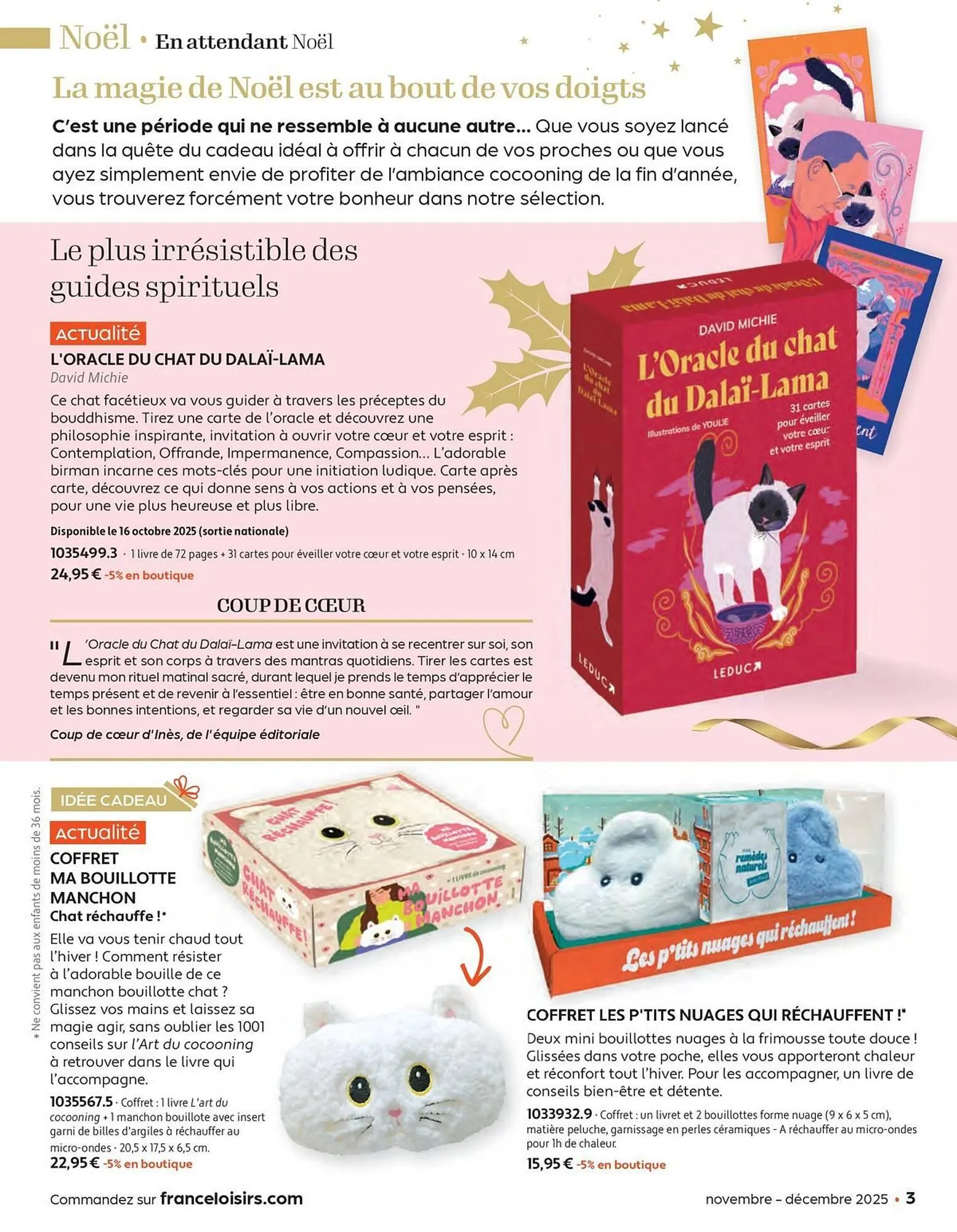 Catalogue France Loisirs du 3 novembre au 31 décembre 2025 - Catalogue page 3