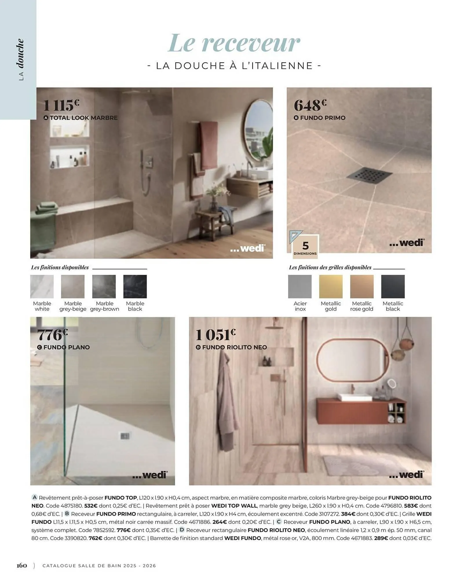 Catalogue Cedeo du 3 juin au 31 décembre 2025 - Catalogue page 160