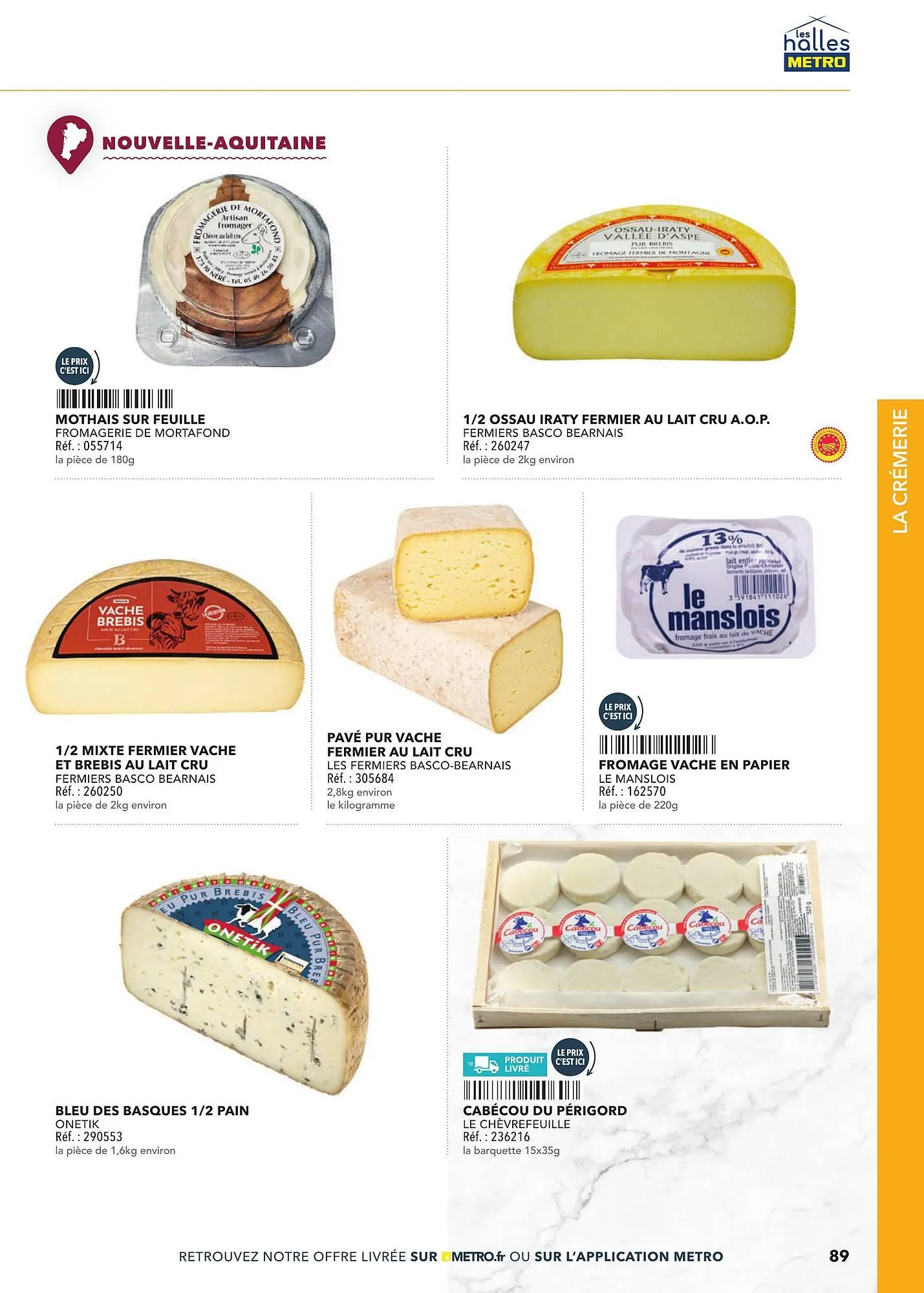 Catalogue METRO du 2 mars au 31 décembre 2025 - Catalogue page 89