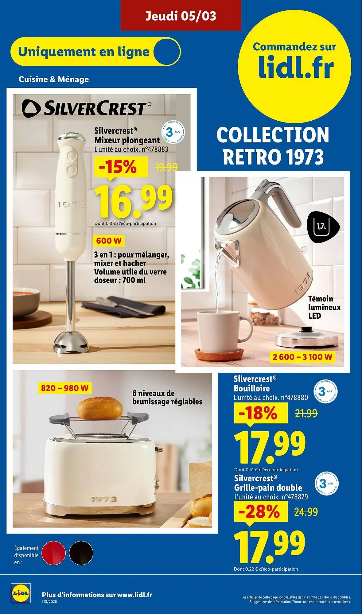 Catalogue Lidl du 5 mars au 11 mars 2026 - Catalogue page 44