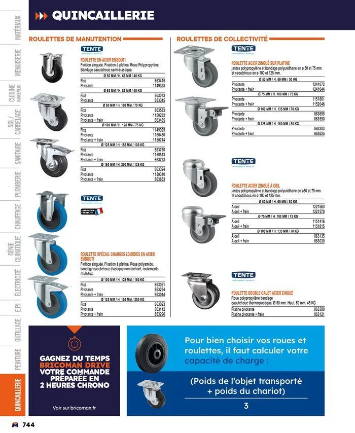 Guide produits 2024 du 15 mars au 31 décembre 2024 - Catalogue page 744