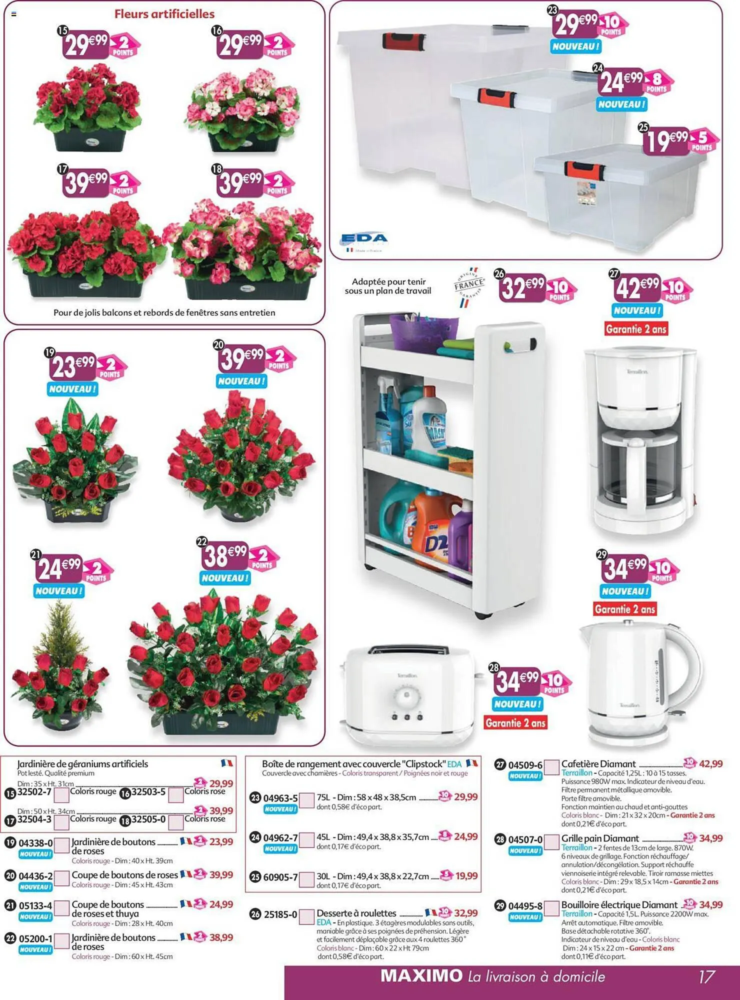 Catalogue Maximo du 19 janvier au 25 février 2024 - Catalogue page 17