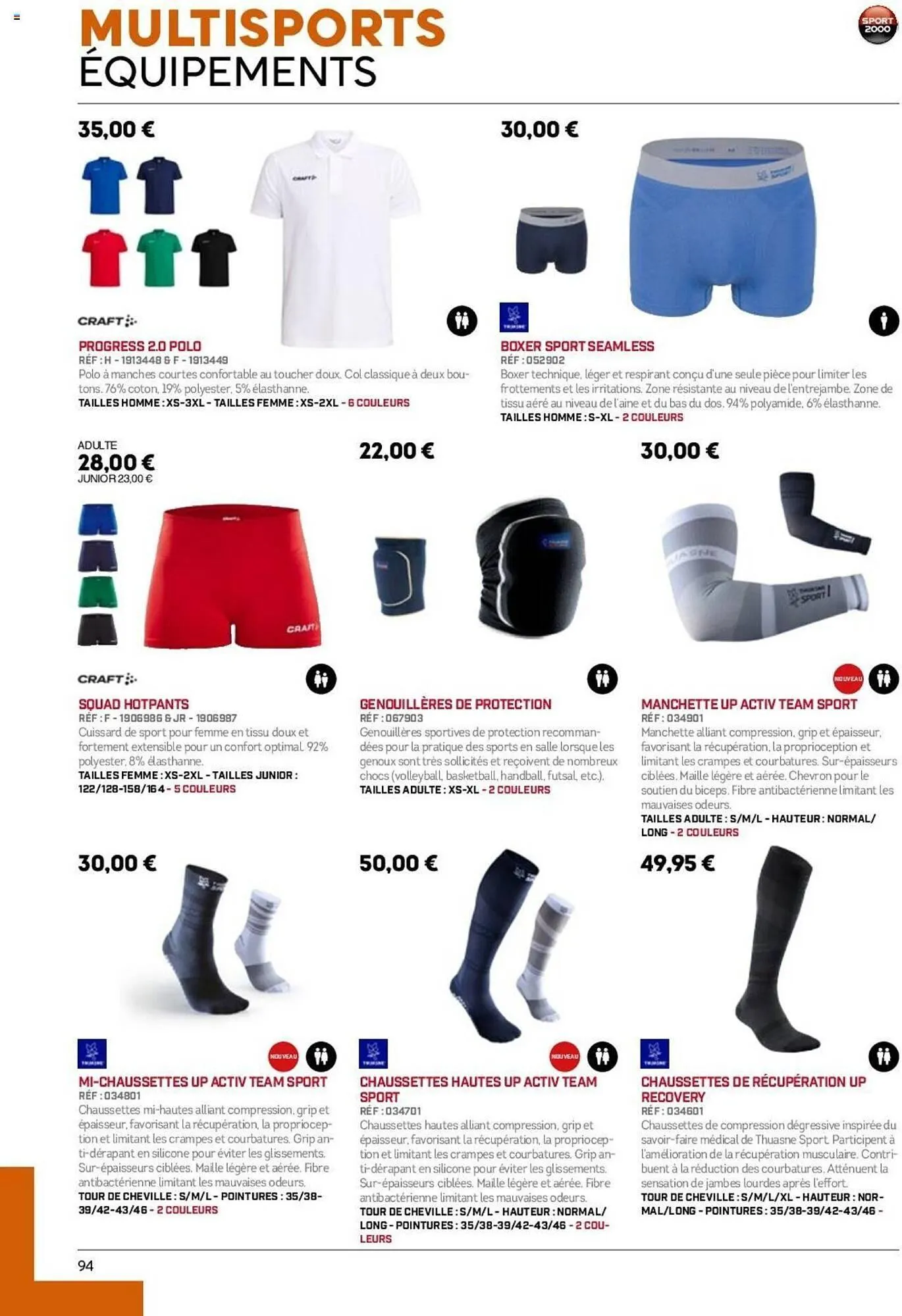 Catalogue Sport 2000 du 28 mai au 31 décembre 2025 - Catalogue page 79