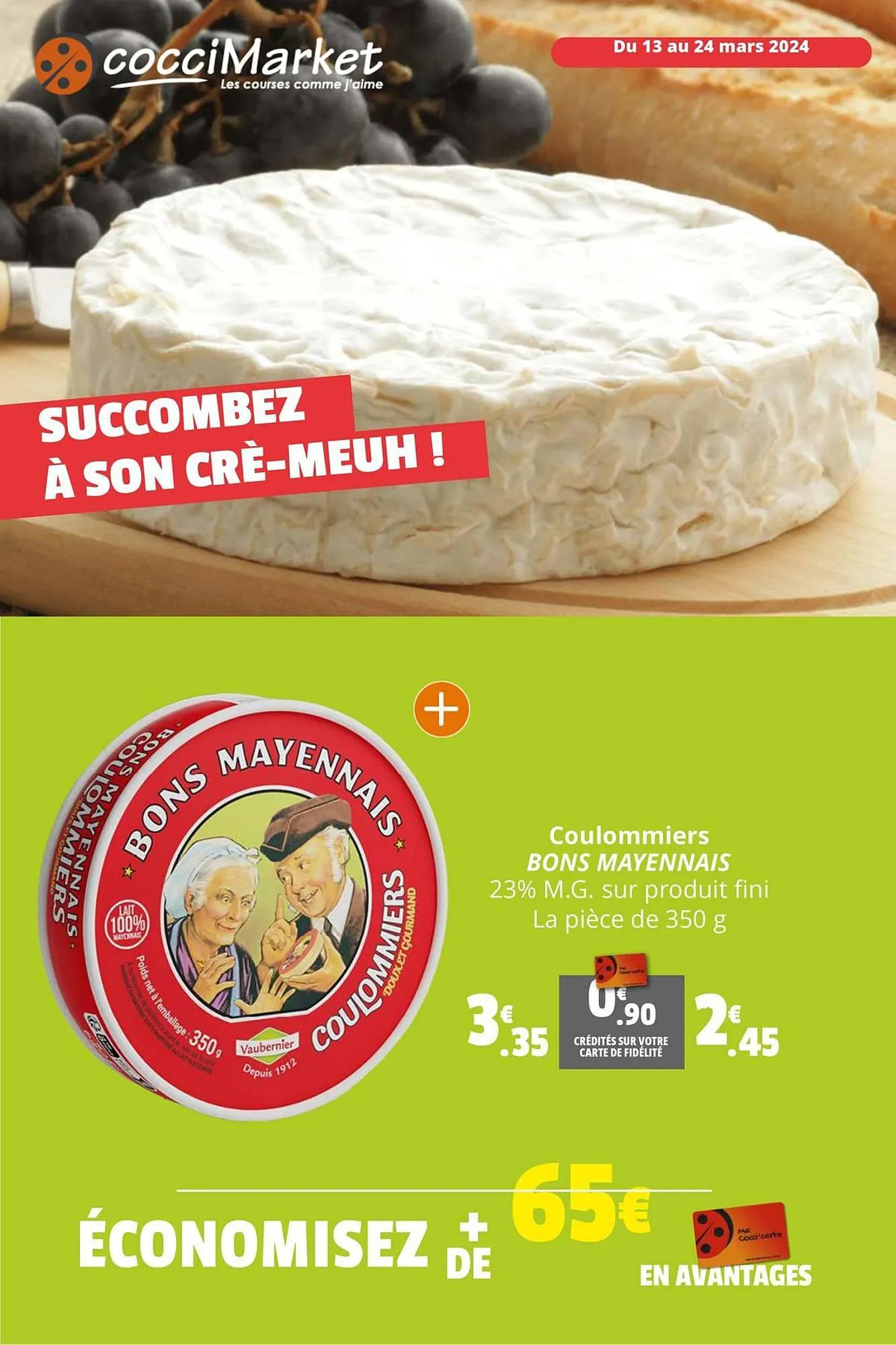 Catalogue Coccimarket du 13 mars au 24 mars 2024 - Catalogue page