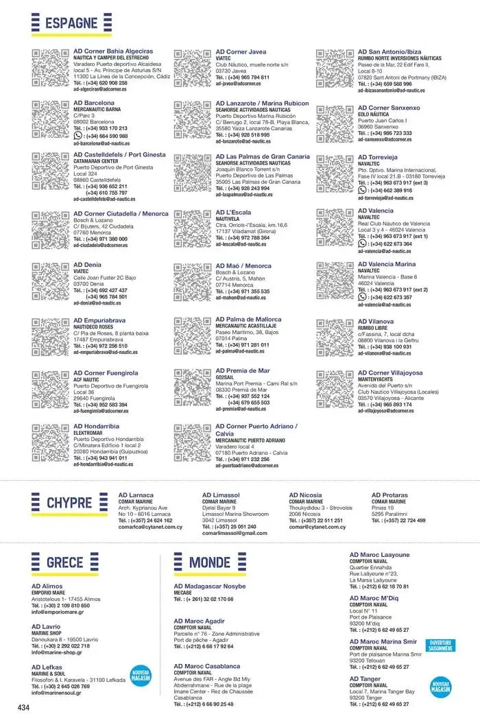 Catalogue Accastillage Diffusion 2025 du 1 janvier au 31 décembre 2025 - Catalogue page 436