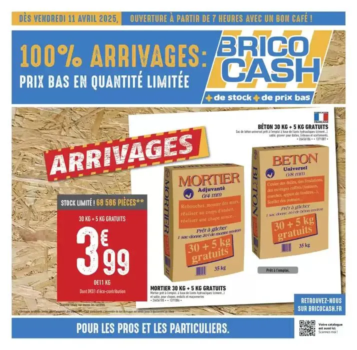 100% ARRIVAGES du 11 avril au 24 avril 2025 - Catalogue page 1