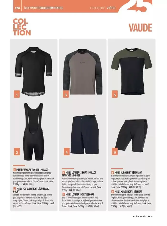 Collection 2025 du 2 mai au 31 décembre 2025 - Catalogue page 174