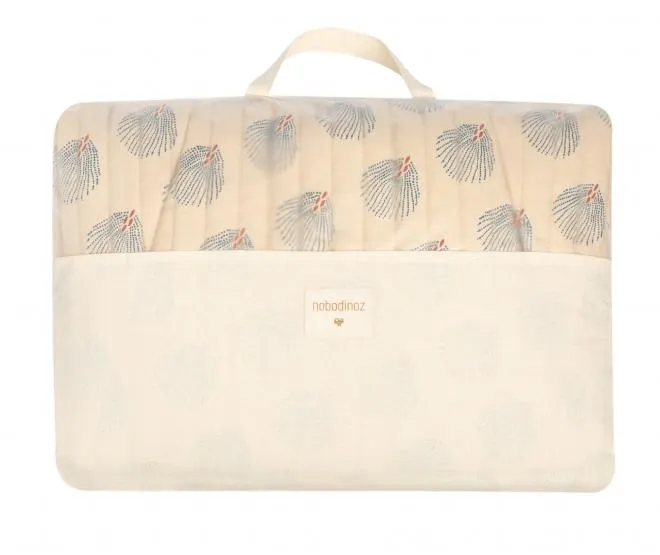 Housse pour Transat Growing- Blue Gatsby/Cream