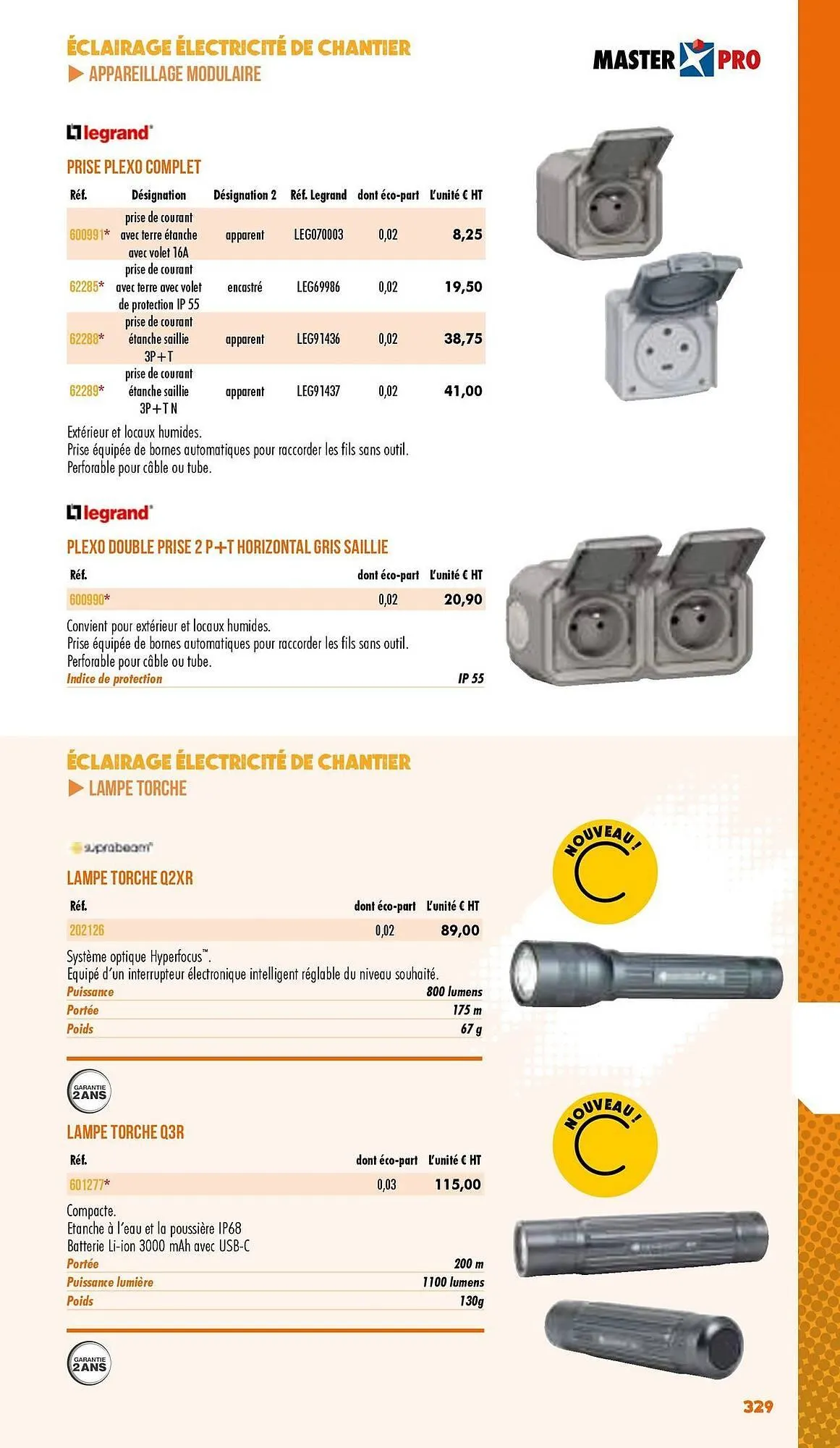 Catalogue Master Pro du 3 janvier au 31 décembre 2025 - Catalogue page 331