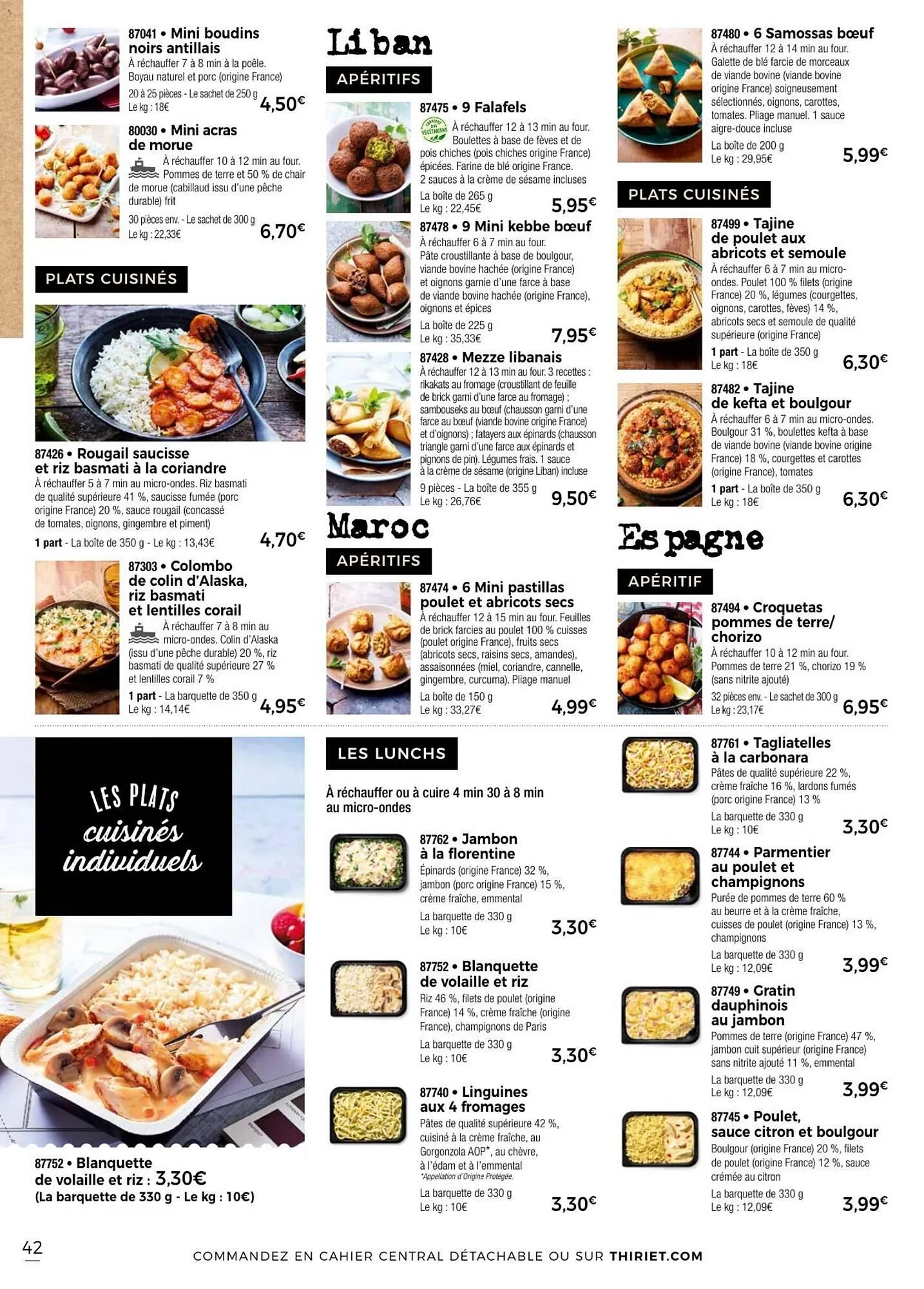Catalogue Thiriet du 1 janvier au 30 janvier 2026 - Catalogue page 42