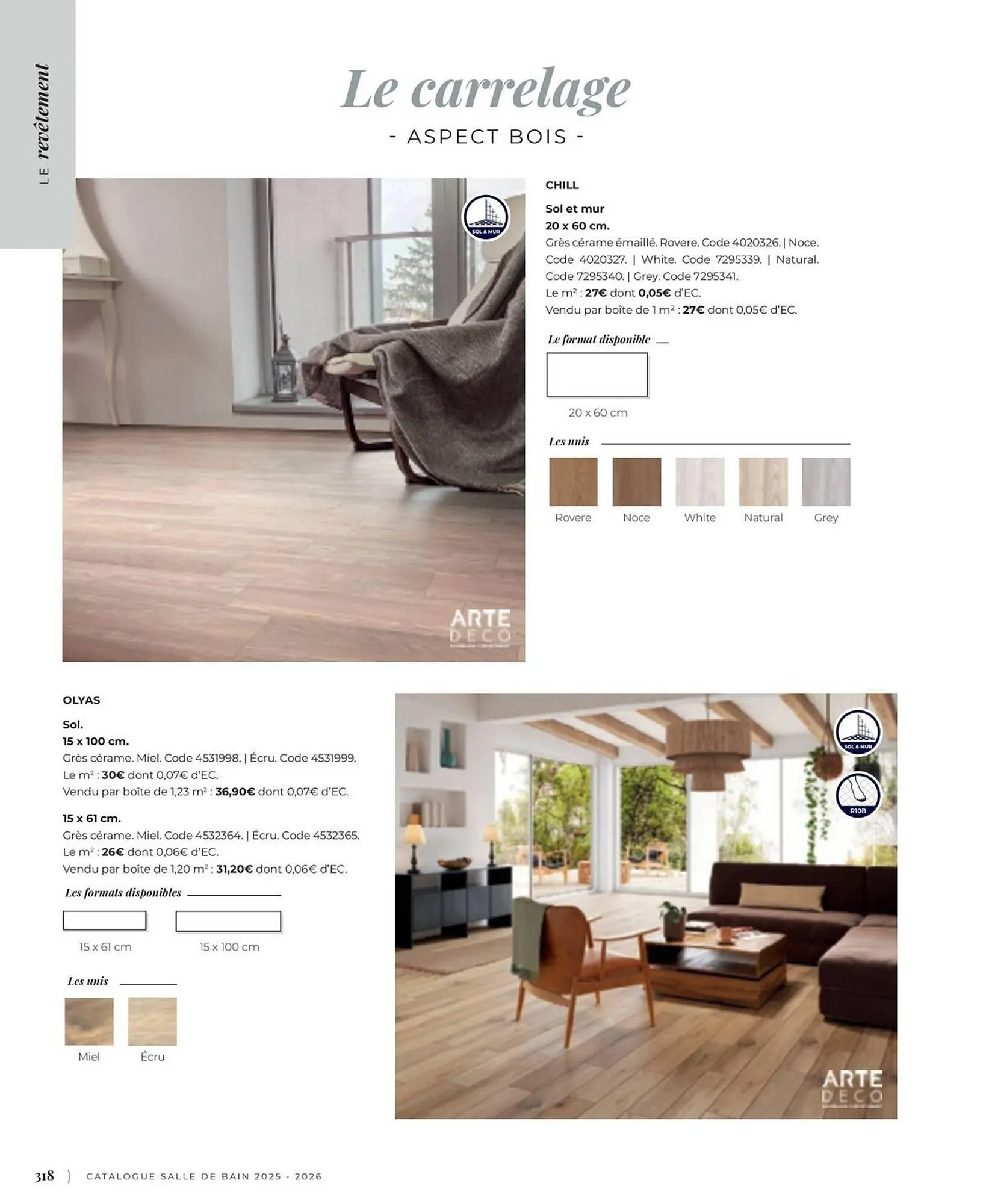 Catalogue Cedeo du 3 juin au 31 décembre 2025 - Catalogue page 318