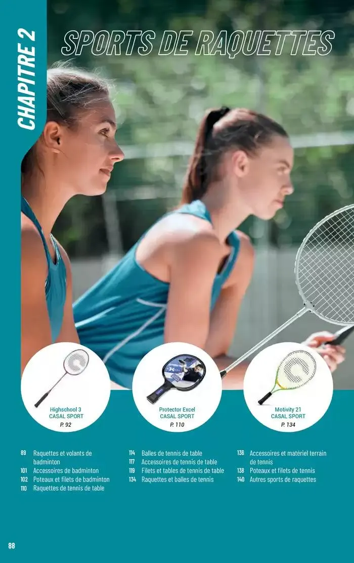 ÉQUIPEMENT SPORTIF du 6 mars au 31 décembre 2025 - Catalogue page 60
