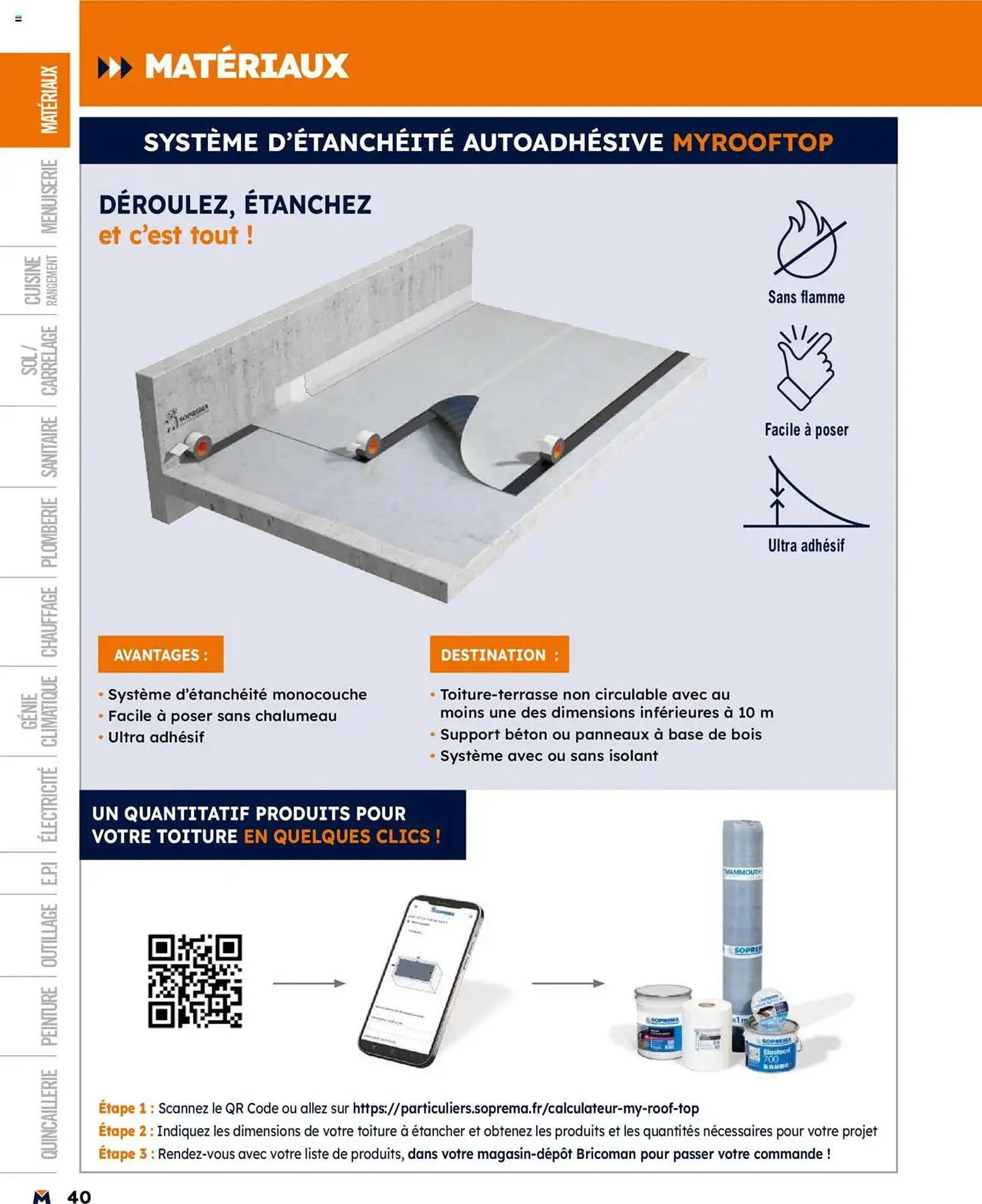 Catalogue Bricoman du 19 mars au 31 décembre 2025 - Catalogue page 40