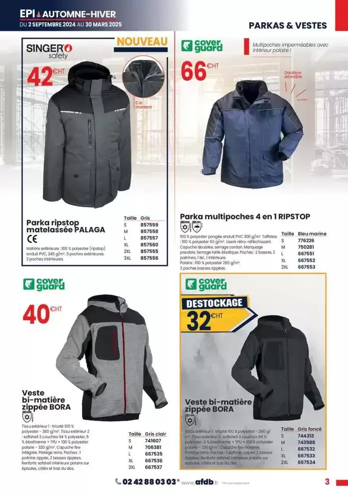 Automne - Hiver 2024 du 1 novembre au 30 mars 2025 - Catalogue page 3