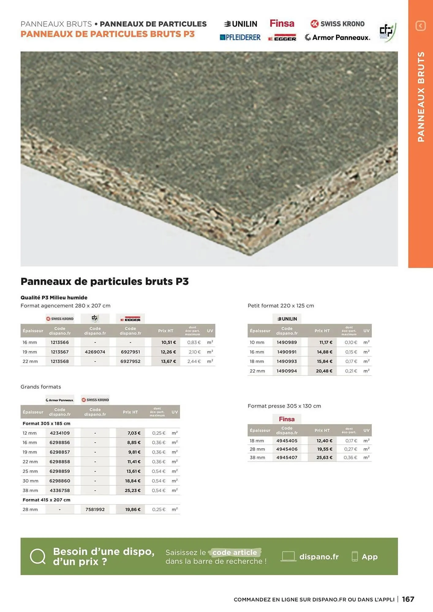 Catalogue Dispano du 8 avril au 31 décembre 2026 - Catalogue page 167