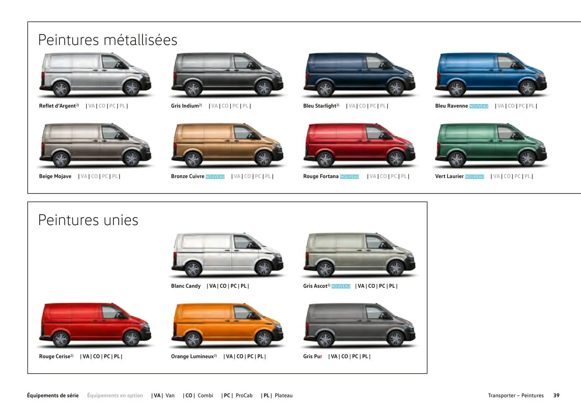 Catalogue Volkswagen du 7 août au 31 mars 2026 - Catalogue page 39