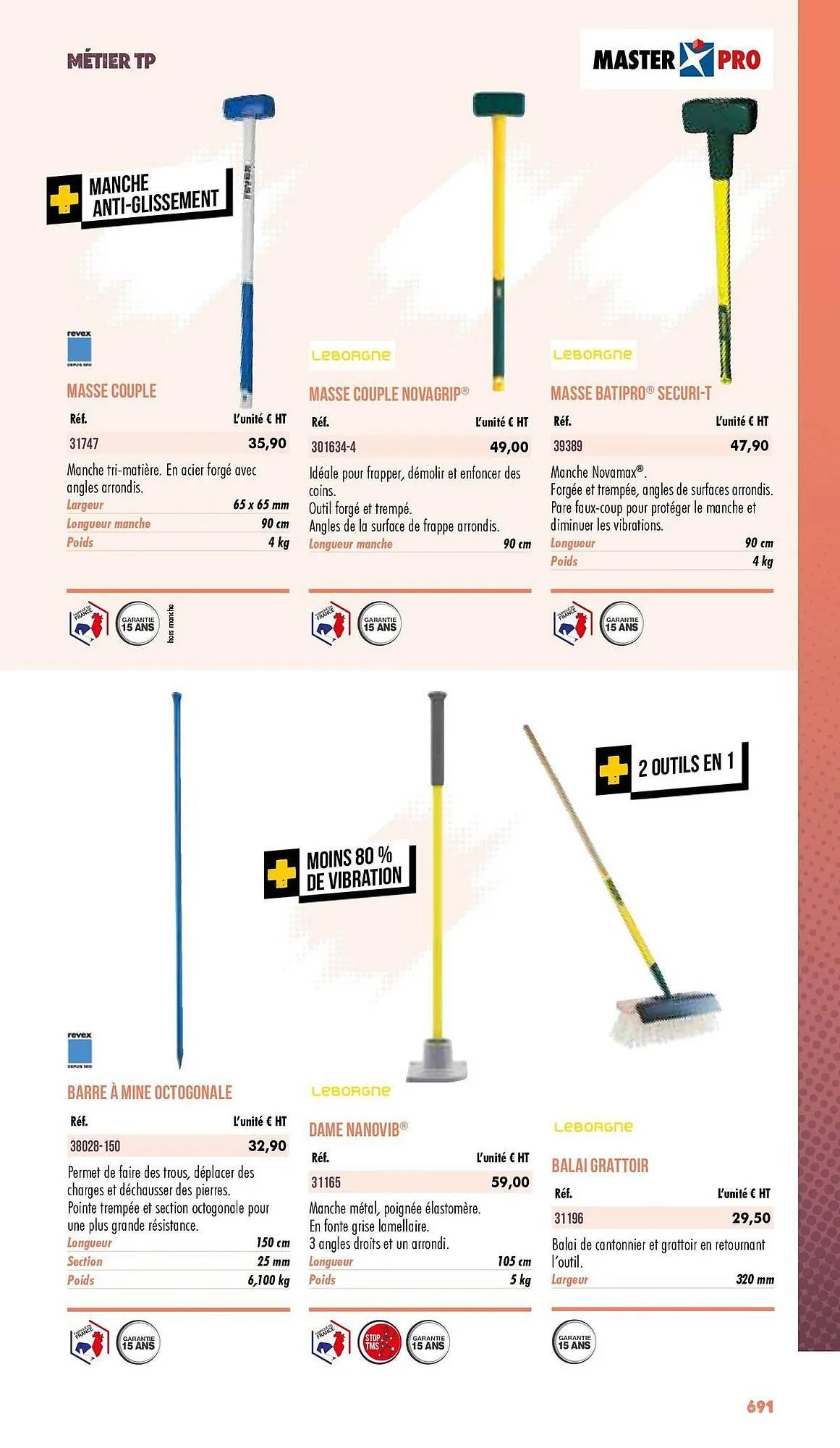 Catalogue Master Pro du 3 janvier au 31 décembre 2025 - Catalogue page 693