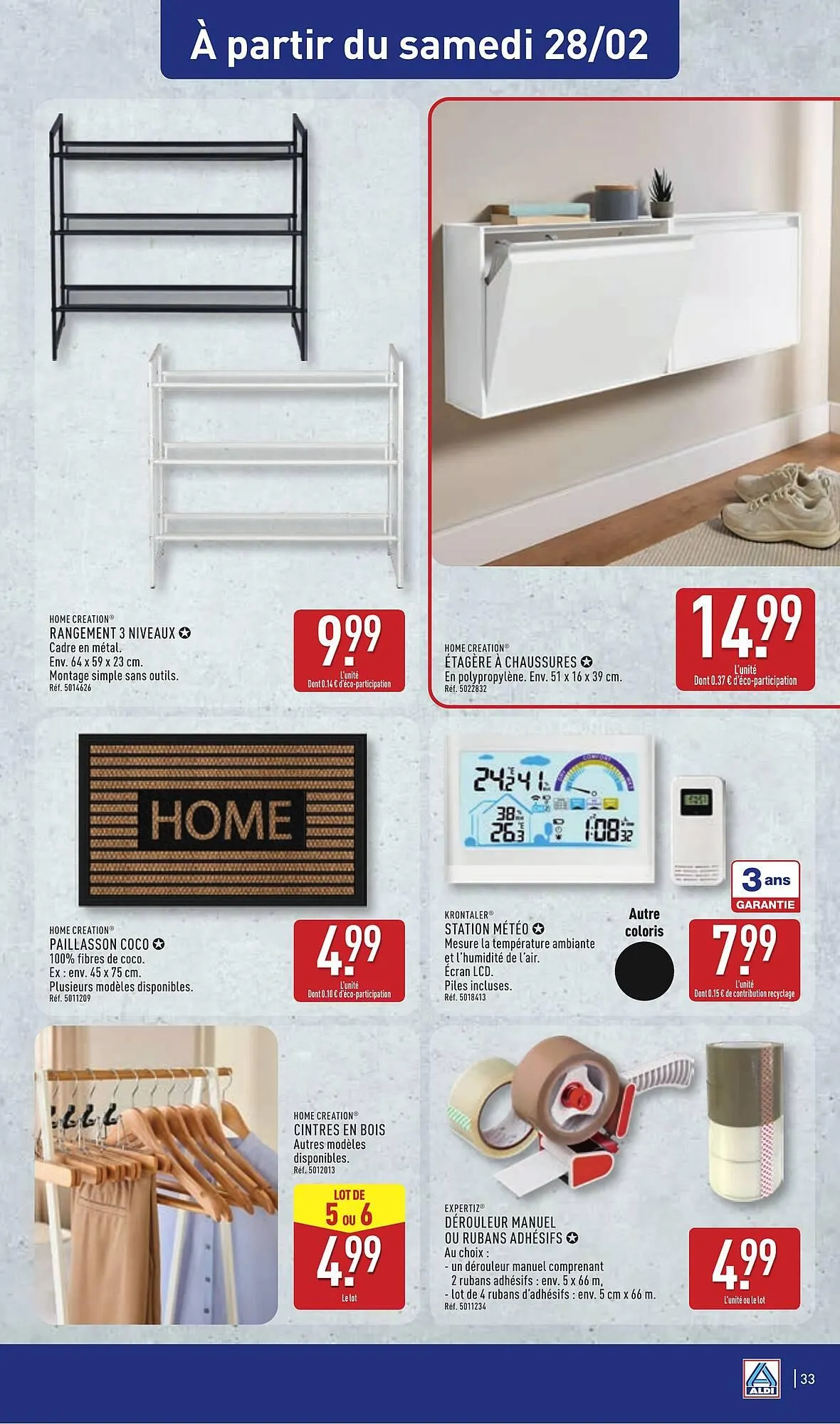 Catalogue ALDI du 24 février au 2 mars 2026 - Catalogue page 35