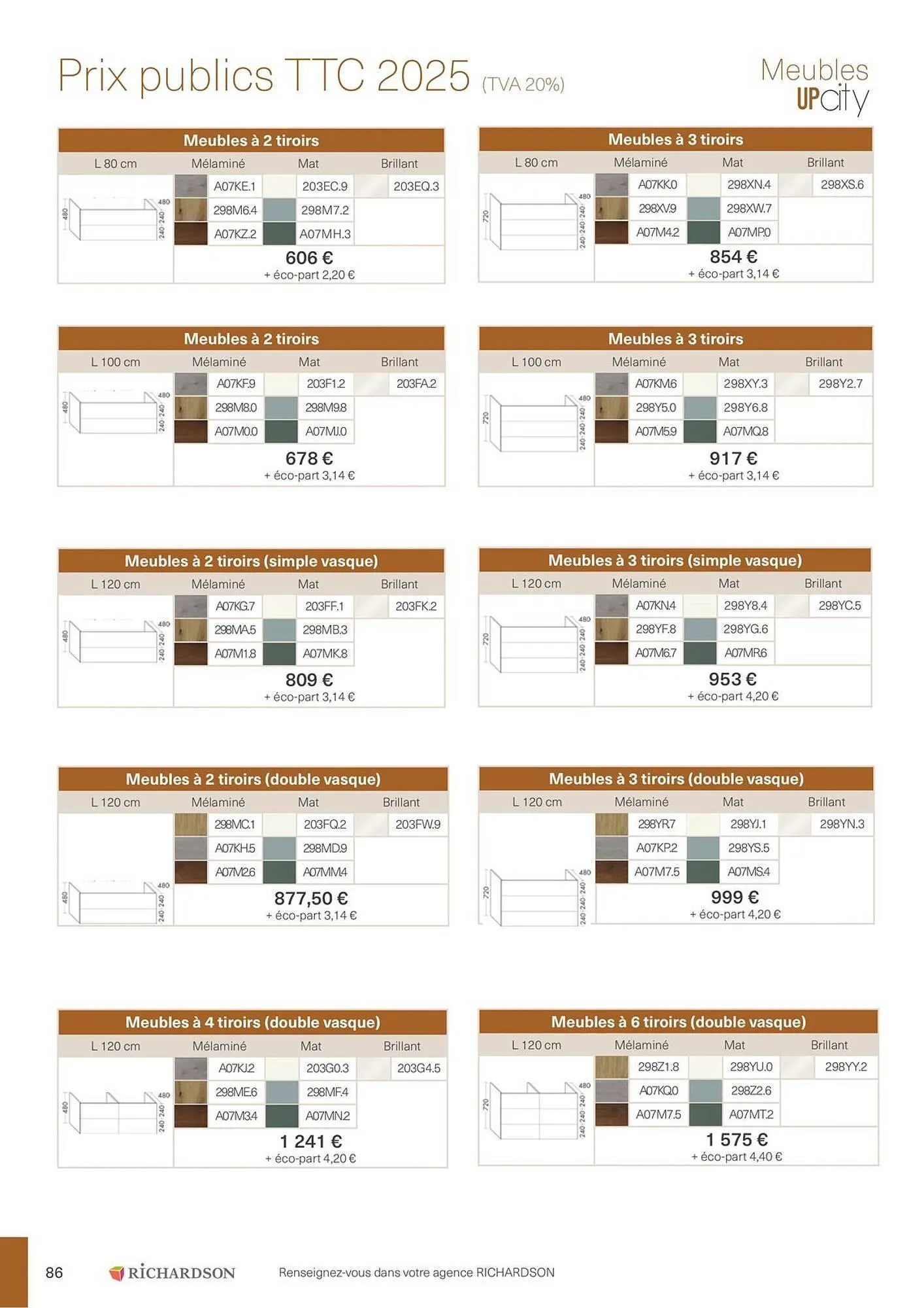 Catalogue Richardson du 11 avril au 31 décembre 2025 - Catalogue page 86