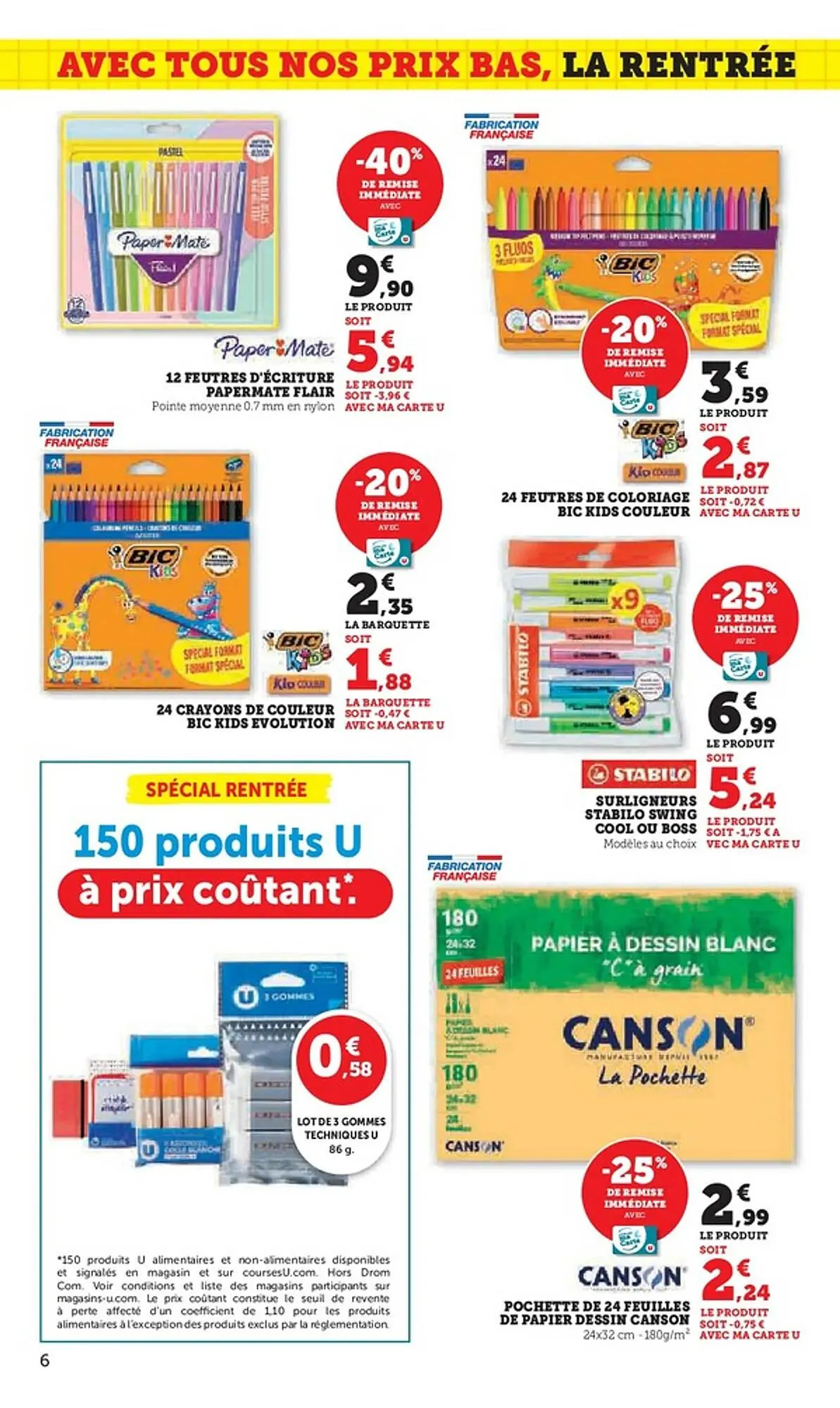Catalogue Super U du 16 juillet au 3 août 2025 - Catalogue page 6