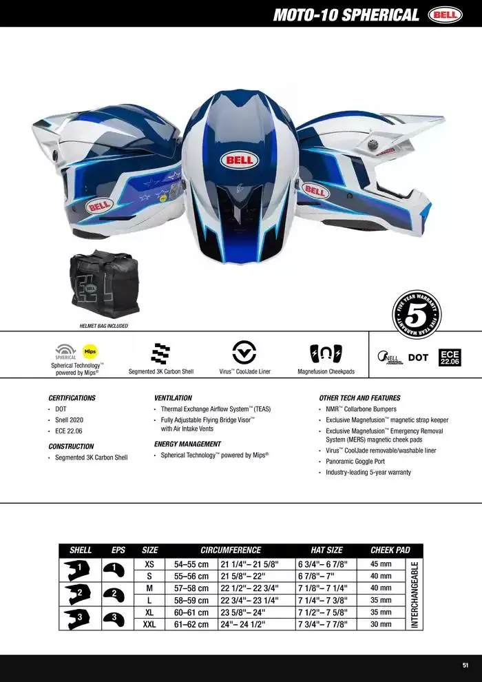 BELL Spring 2025 du 27 mars au 31 décembre 2025 - Catalogue page 51