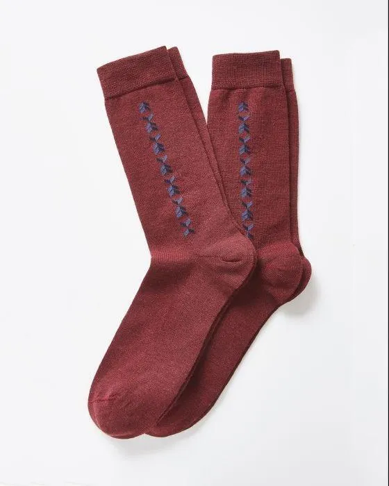 Lot de 2 paires de chaussettes maille jersey mélange laine Thermolactyl