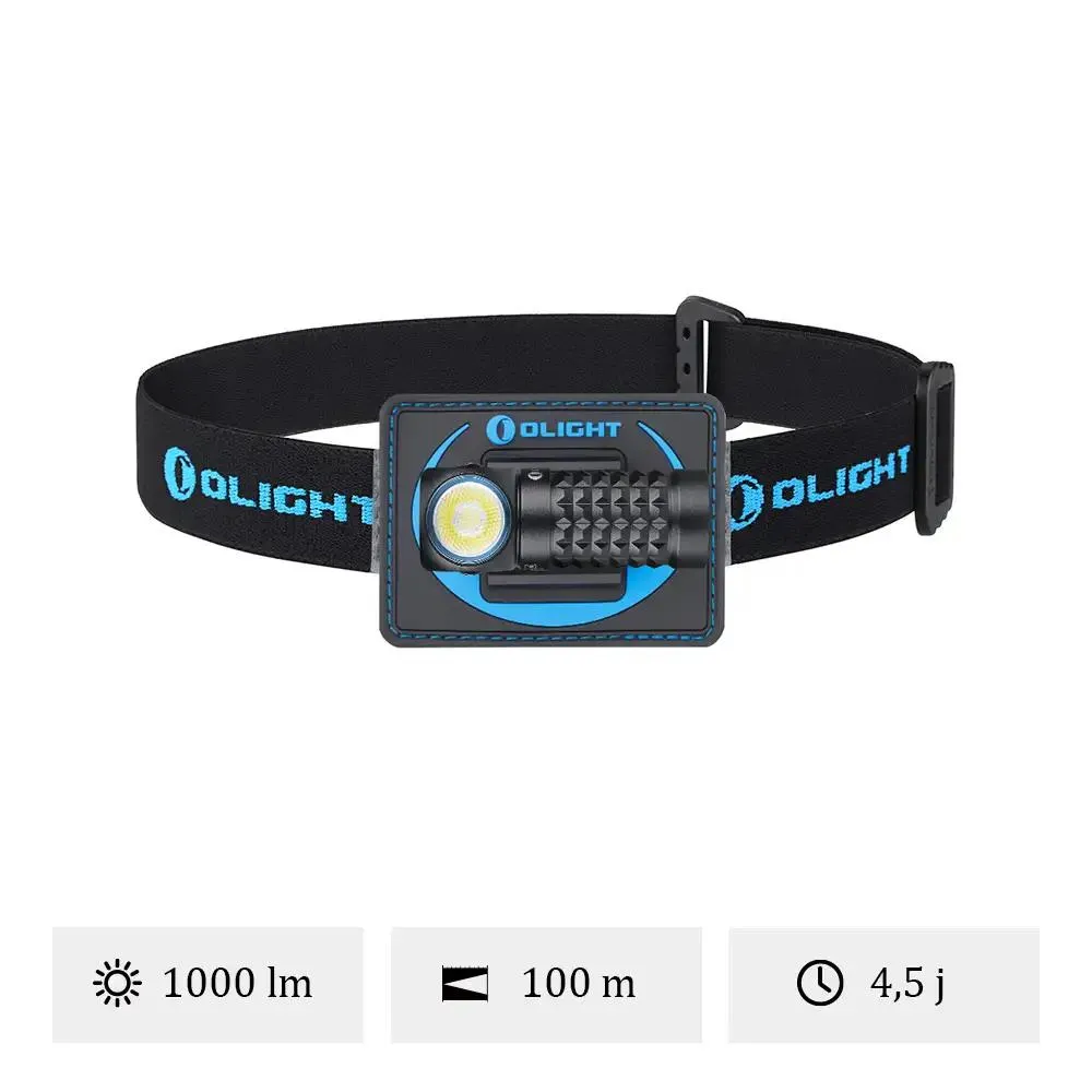 Olight Perun Mini Kit - Lampe Frontale Ultra Légère Avec Bandeau