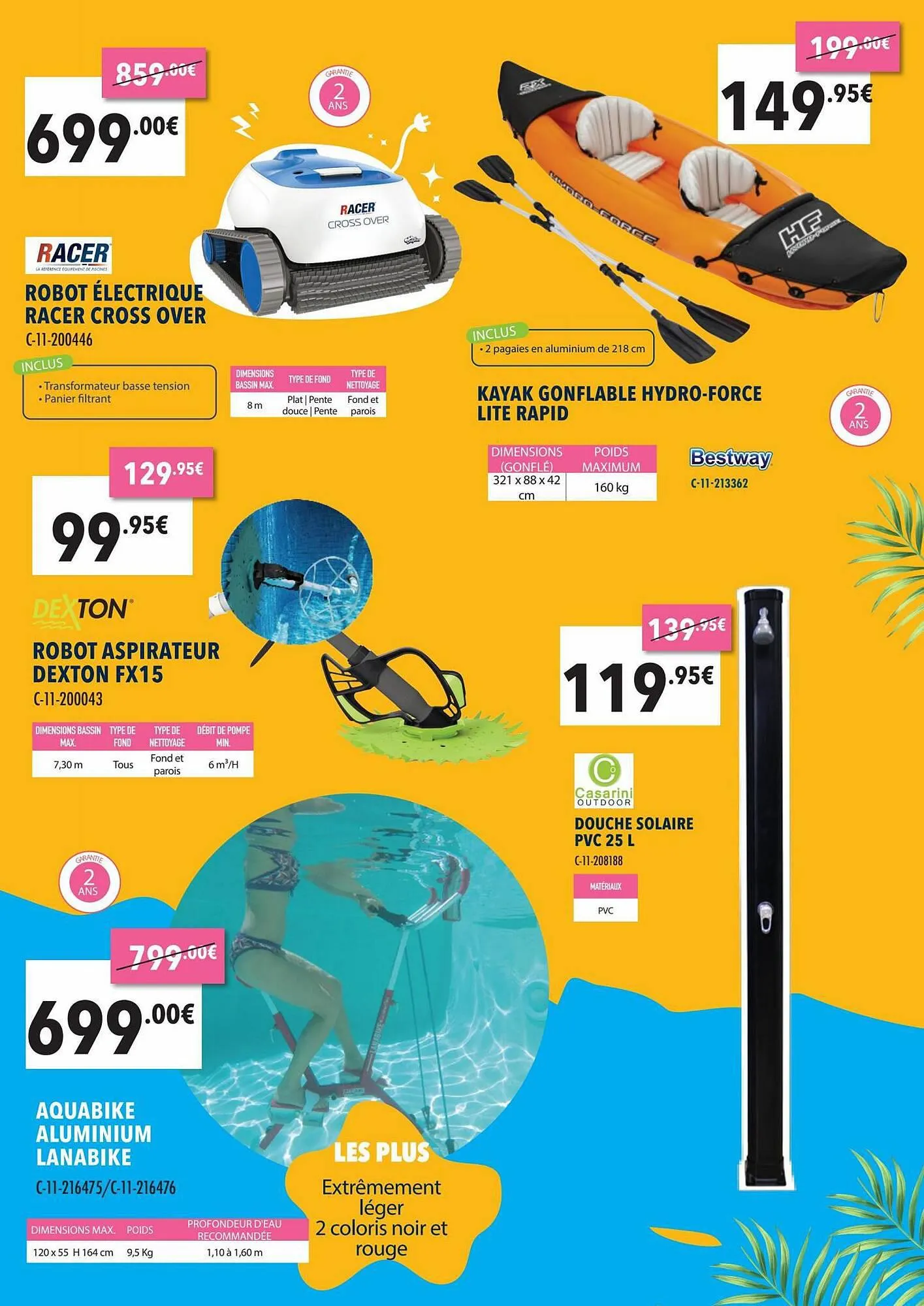 Catalogue Cash Piscines du 6 juillet au 10 juillet 2023 - Catalogue page 3