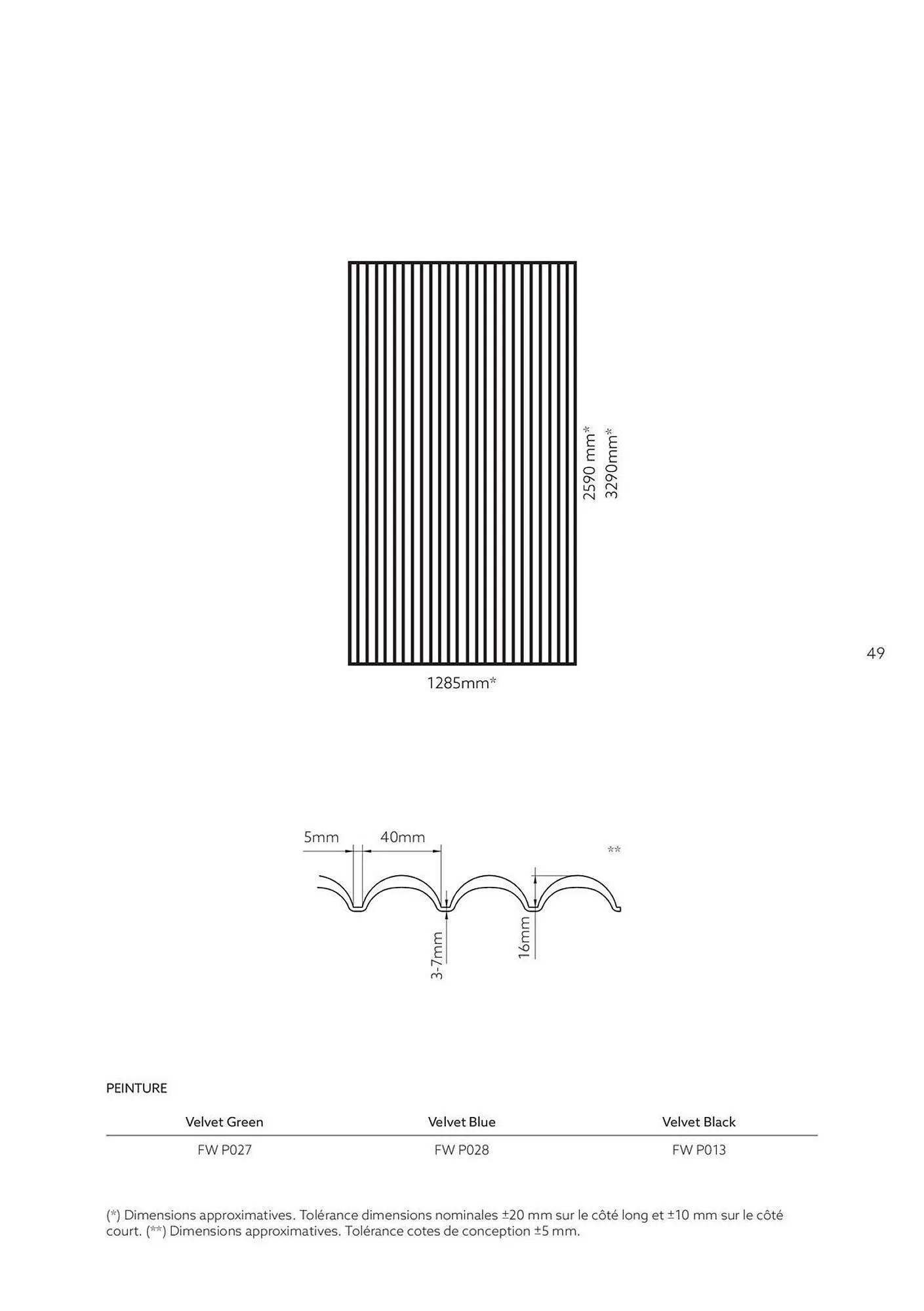 Catalogue Porcelanosa du 27 juin au 31 décembre 2025 - Catalogue page 49