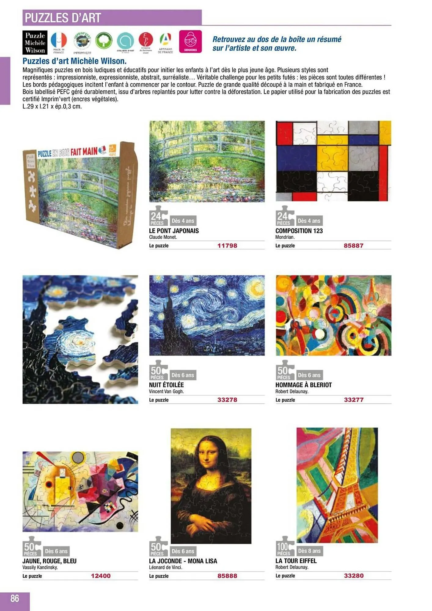 Catalogue Majuscule du 4 mars au 31 décembre 2025 - Catalogue page 110