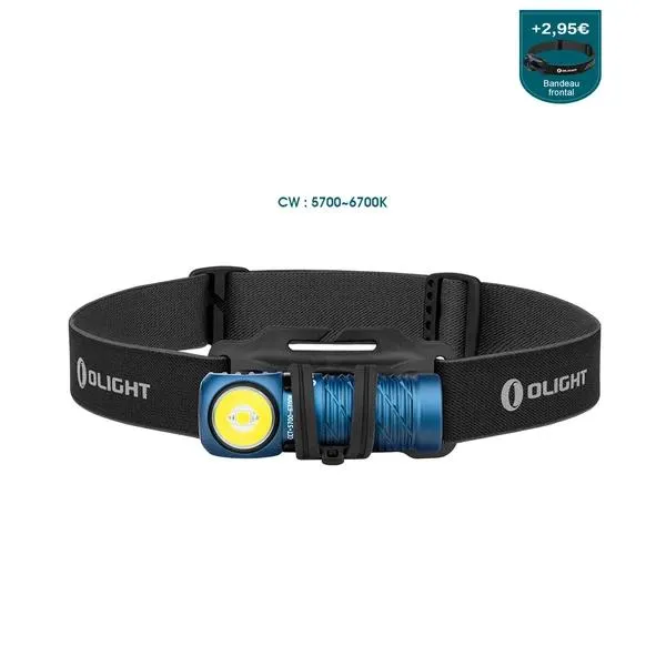 Olight Perun 2 Mini | Lampe frontale rechargeable éclairage rouge