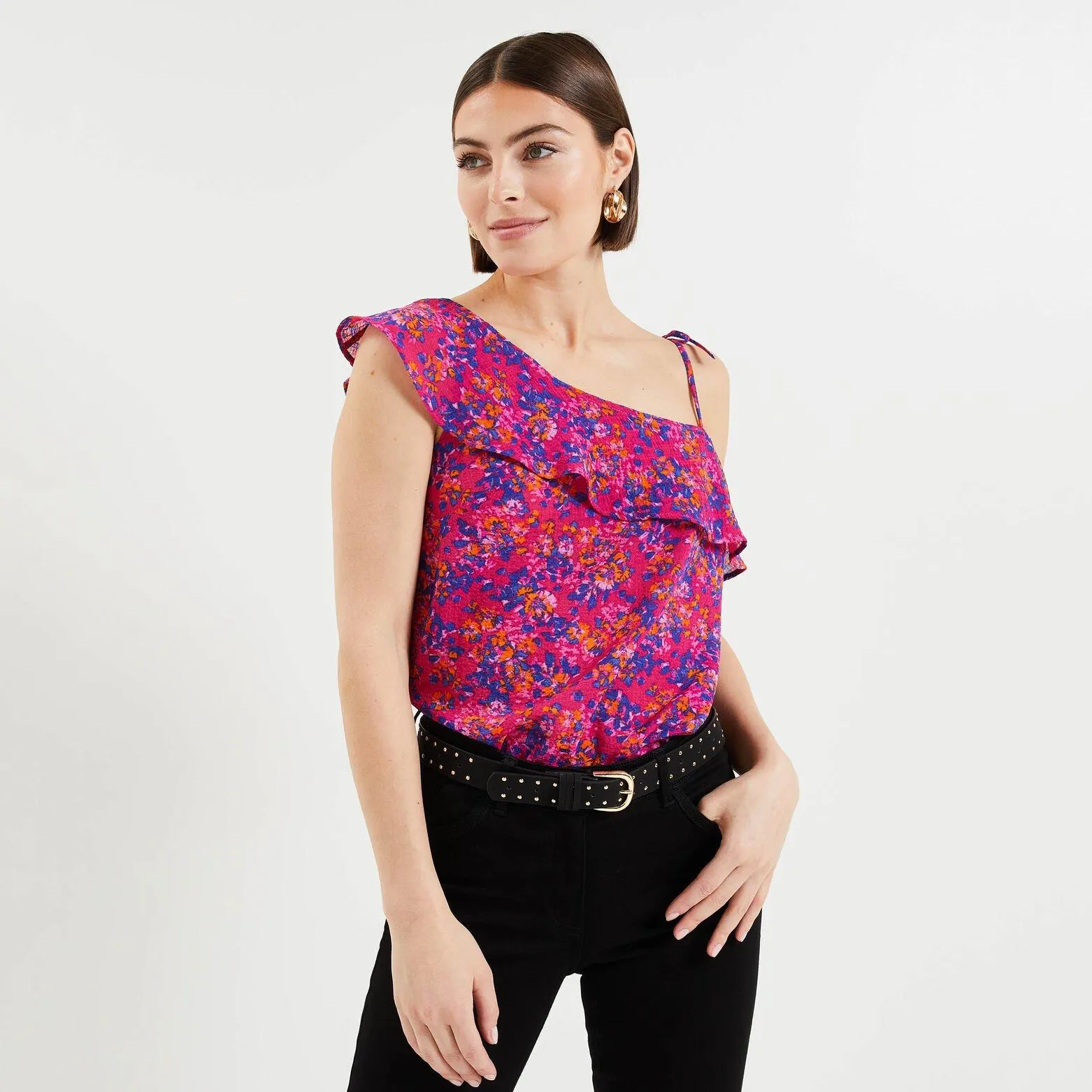 Top one shoulder femme