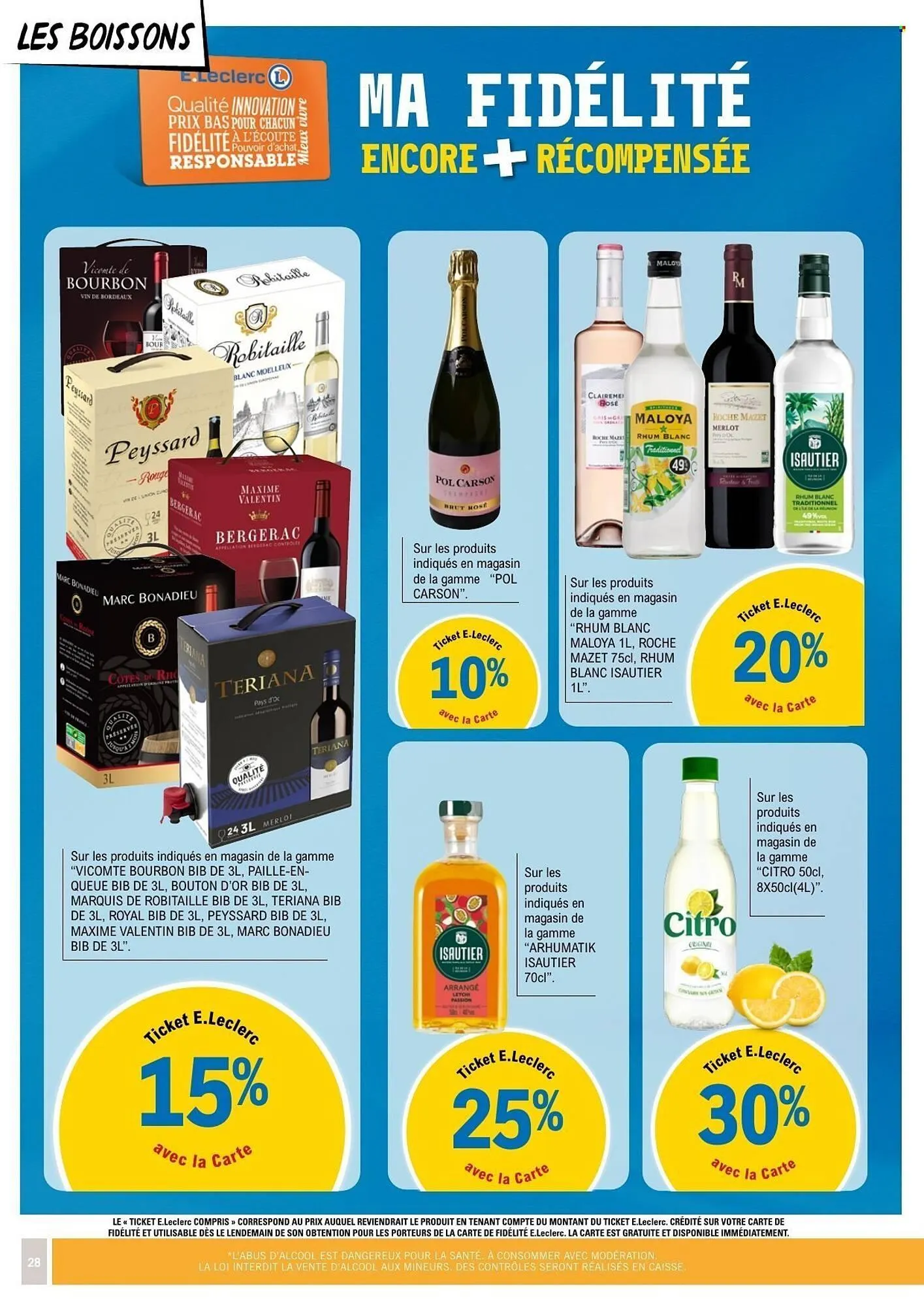 Catalogue E.Leclerc du 24 février au 8 mars 2026 - Catalogue page 28