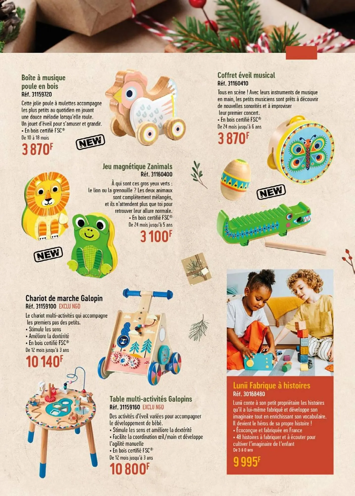 Catalogue Nature et Découvertes du 21 décembre au 31 décembre 2023 - Catalogue page 5