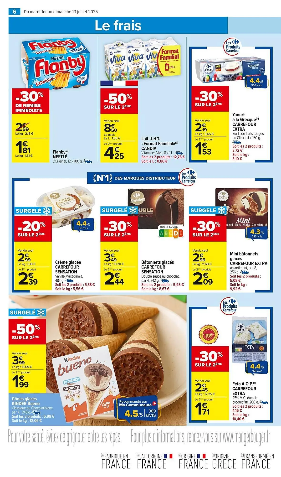 Catalogue Carrefour Market du 1 juillet au 13 juillet 2025 - Catalogue page 8