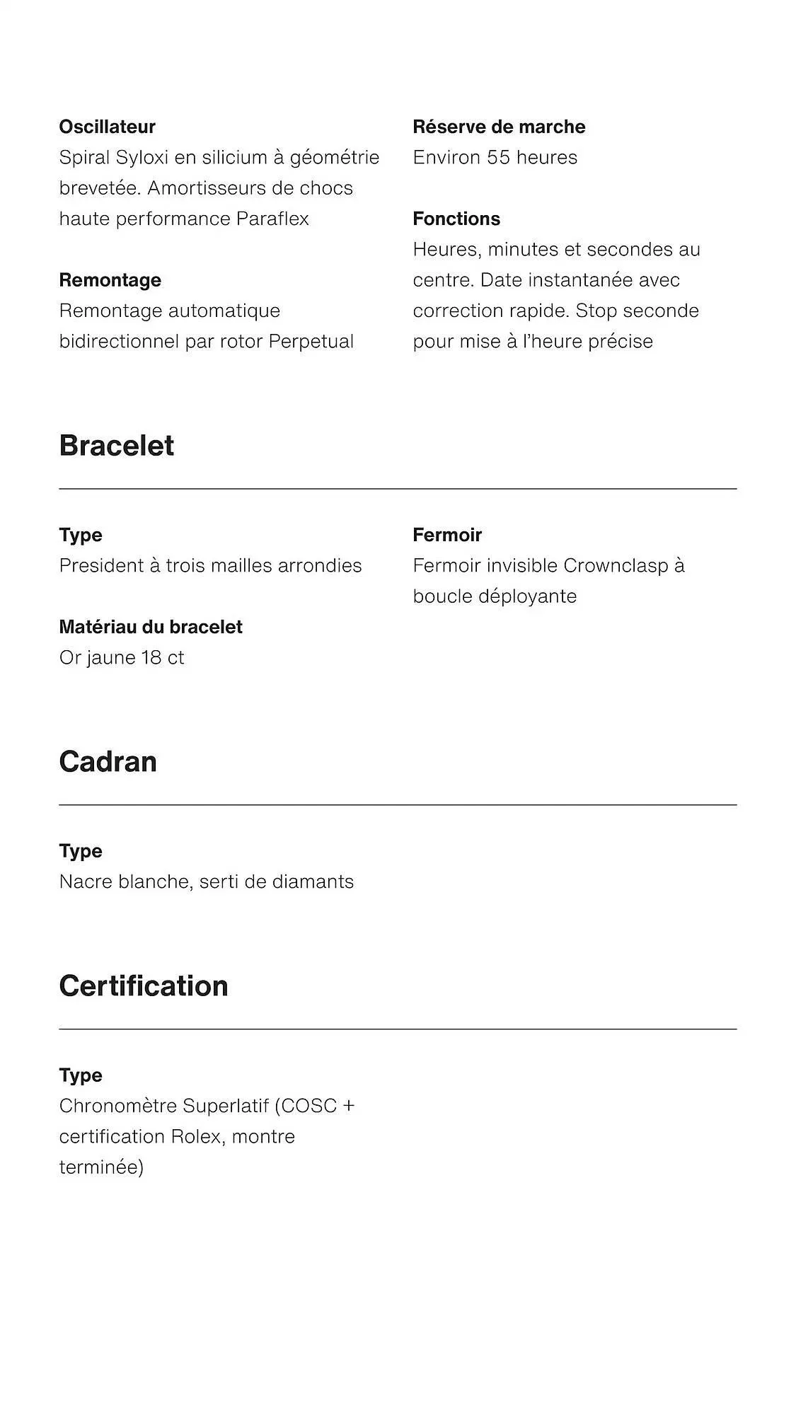 Catalogue Rolex du 3 octobre au 3 octobre 2025 - Catalogue page 12