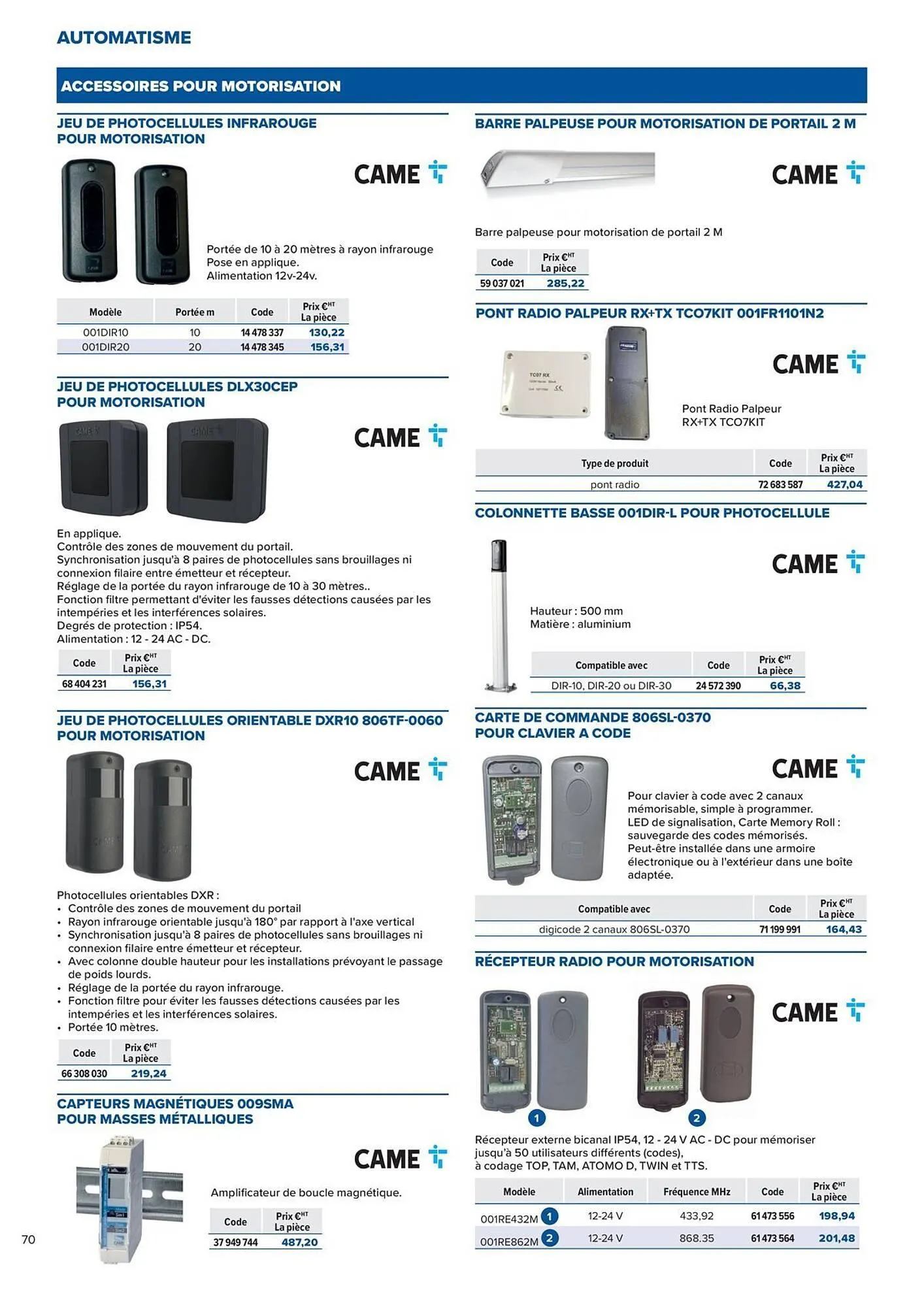 Catalogue Prolians du 2 octobre au 31 décembre 2025 - Catalogue page 70