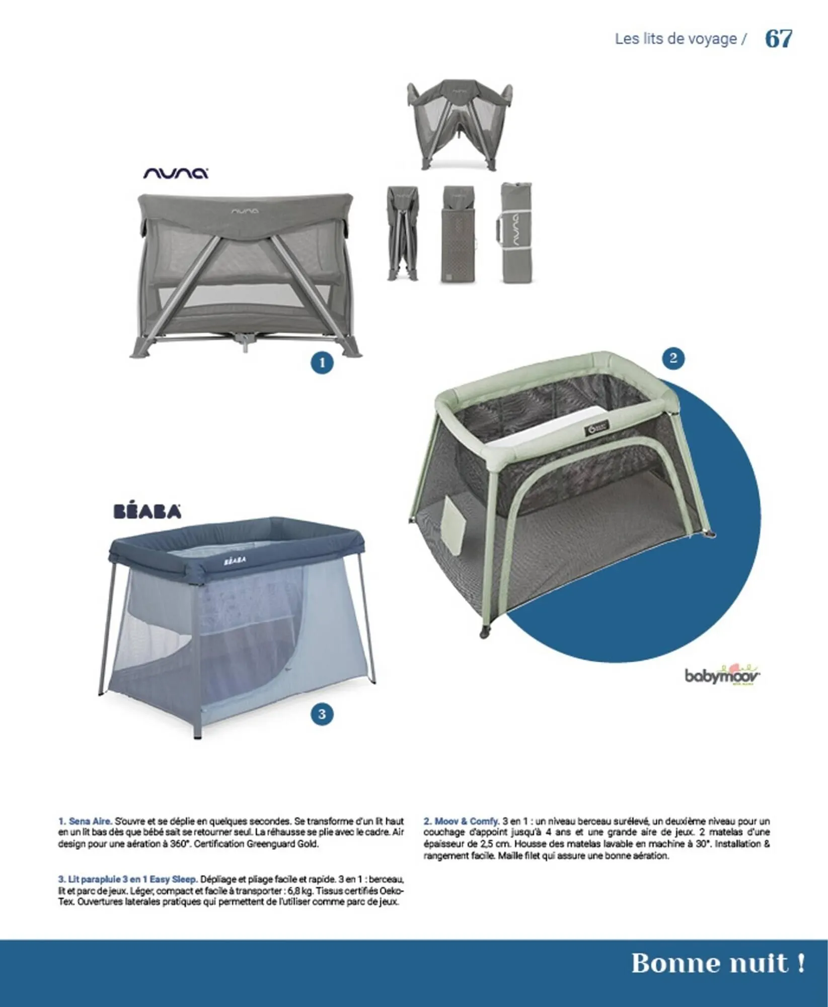 Catalogue autour de bébé du 31 mars au 31 janvier 2024 - Catalogue page 69