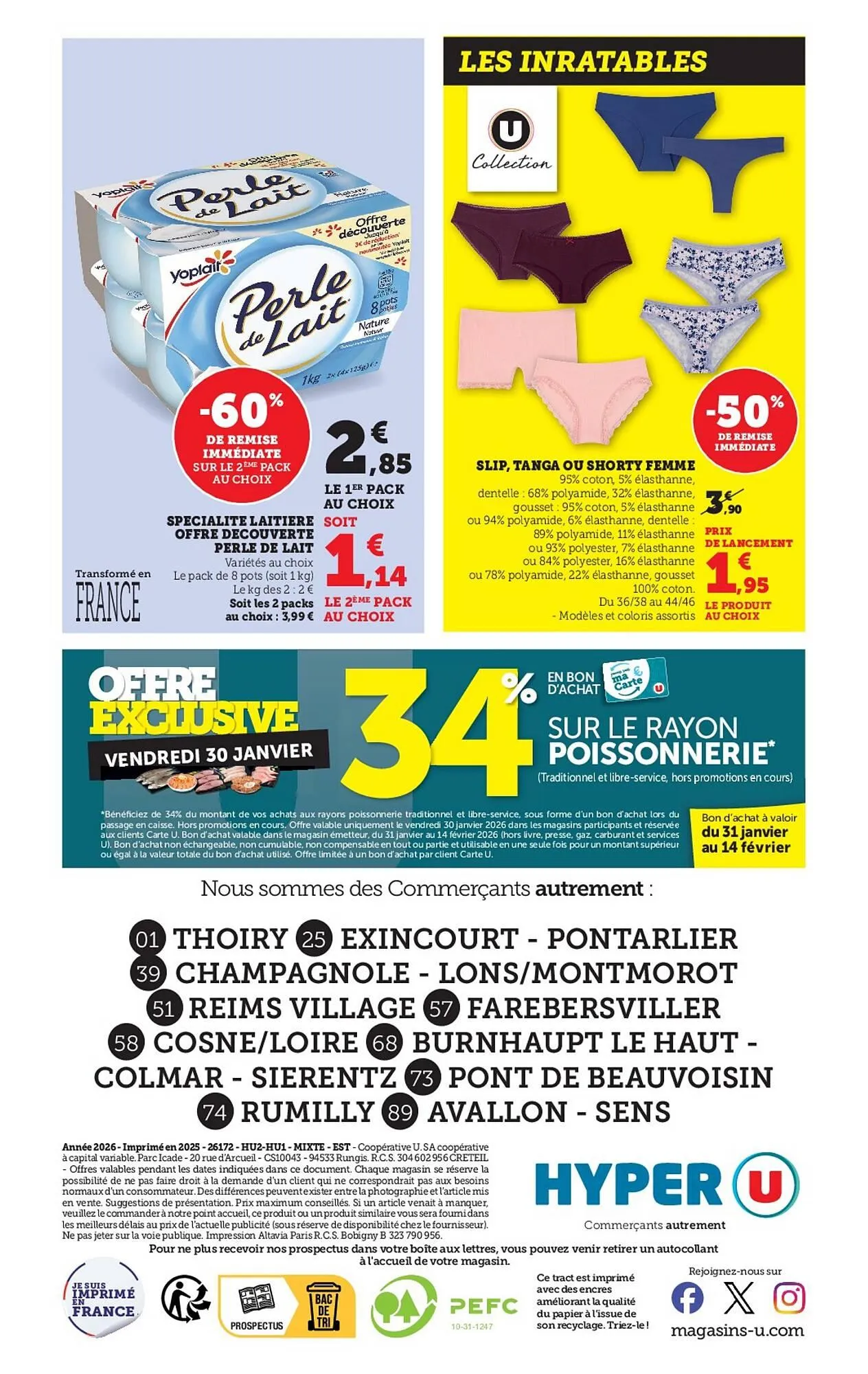 Catalogue Hyper U du 20 janvier au 1 février 2026 - Catalogue page 44