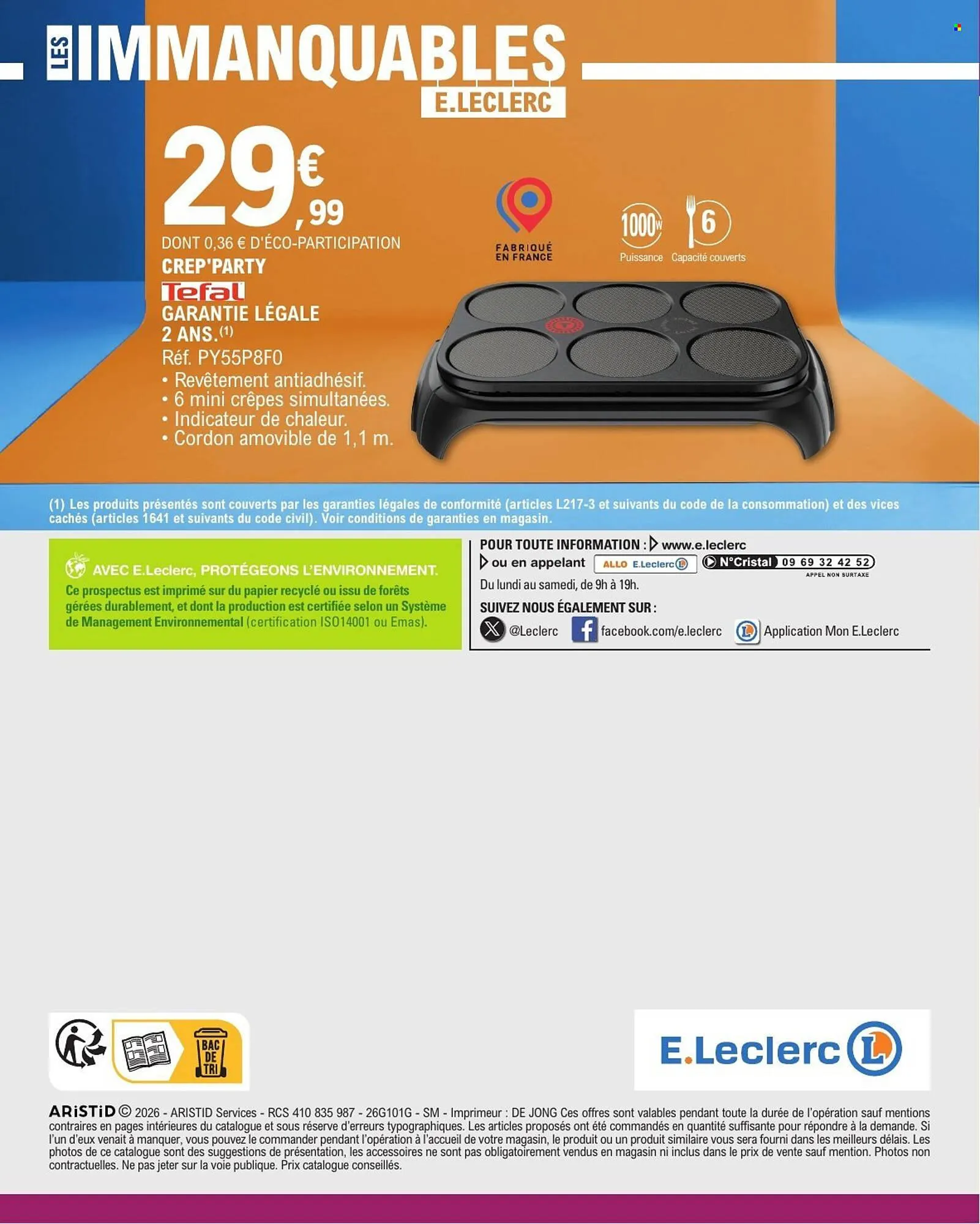 Catalogue E.Leclerc du 27 janvier au 7 février 2026 - Catalogue page 36