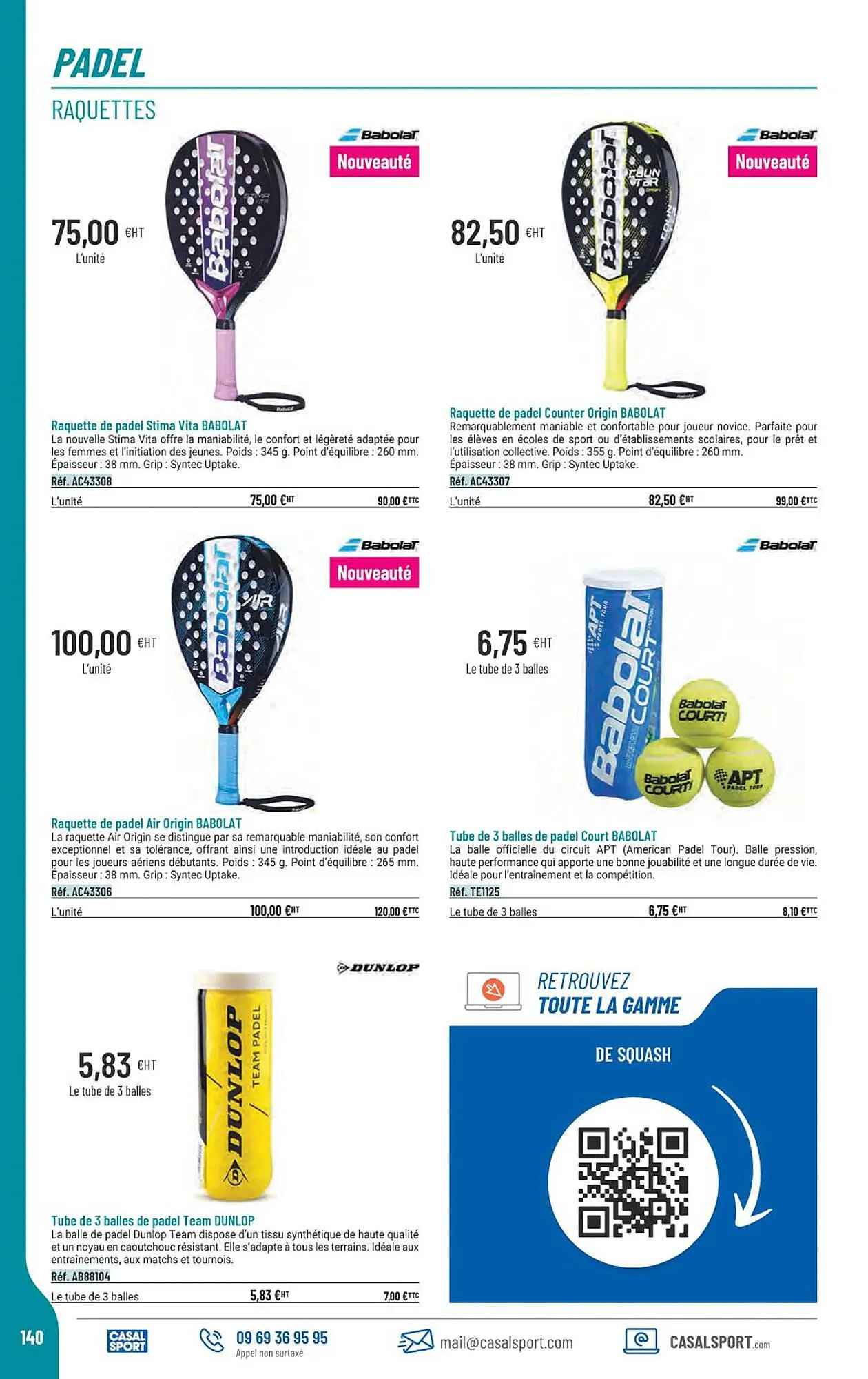 Catalogue Casal Sport du 22 janvier au 31 décembre 2026 - Catalogue page 112
