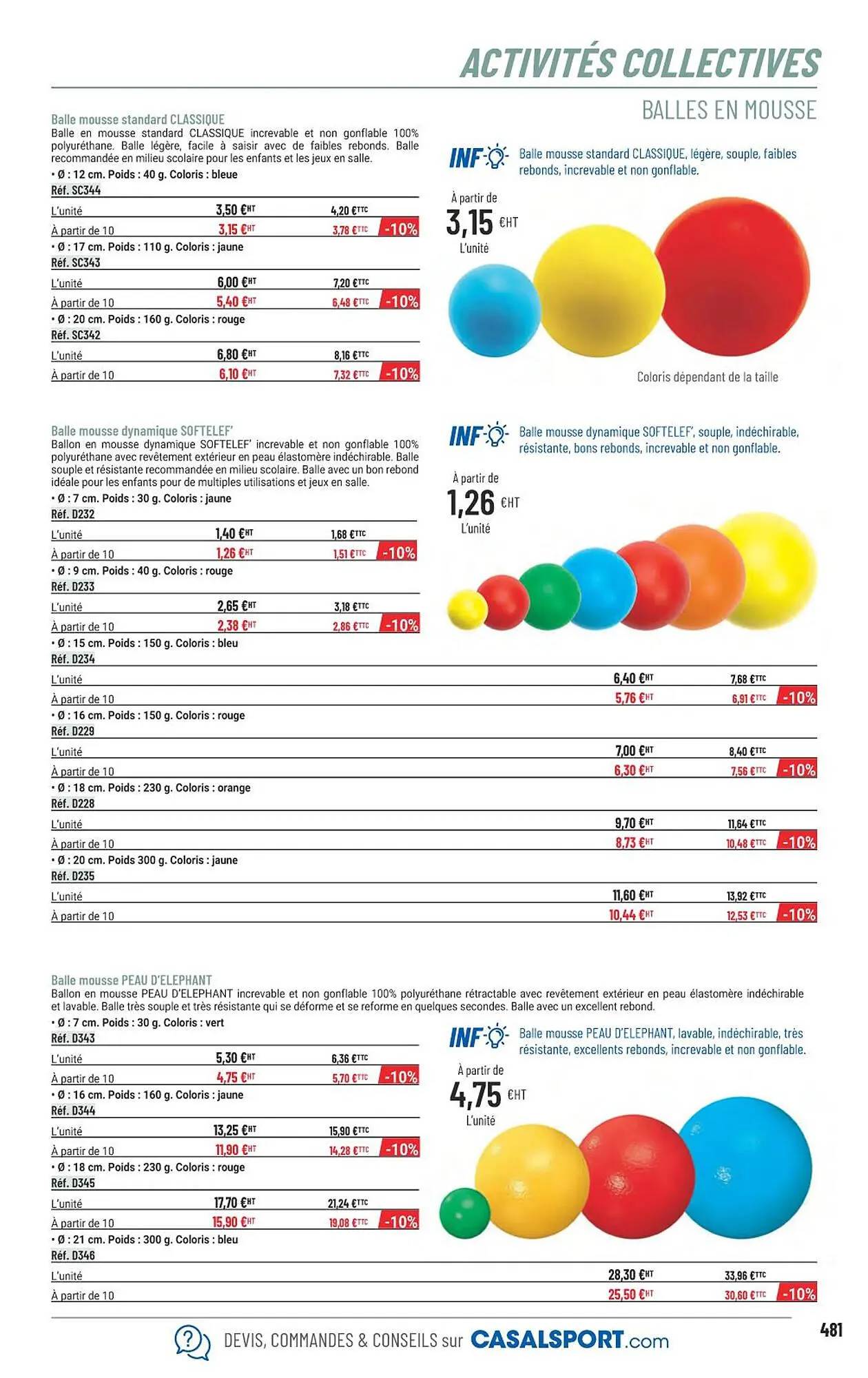 Catalogue Casal Sport du 22 janvier au 31 décembre 2026 - Catalogue page 452