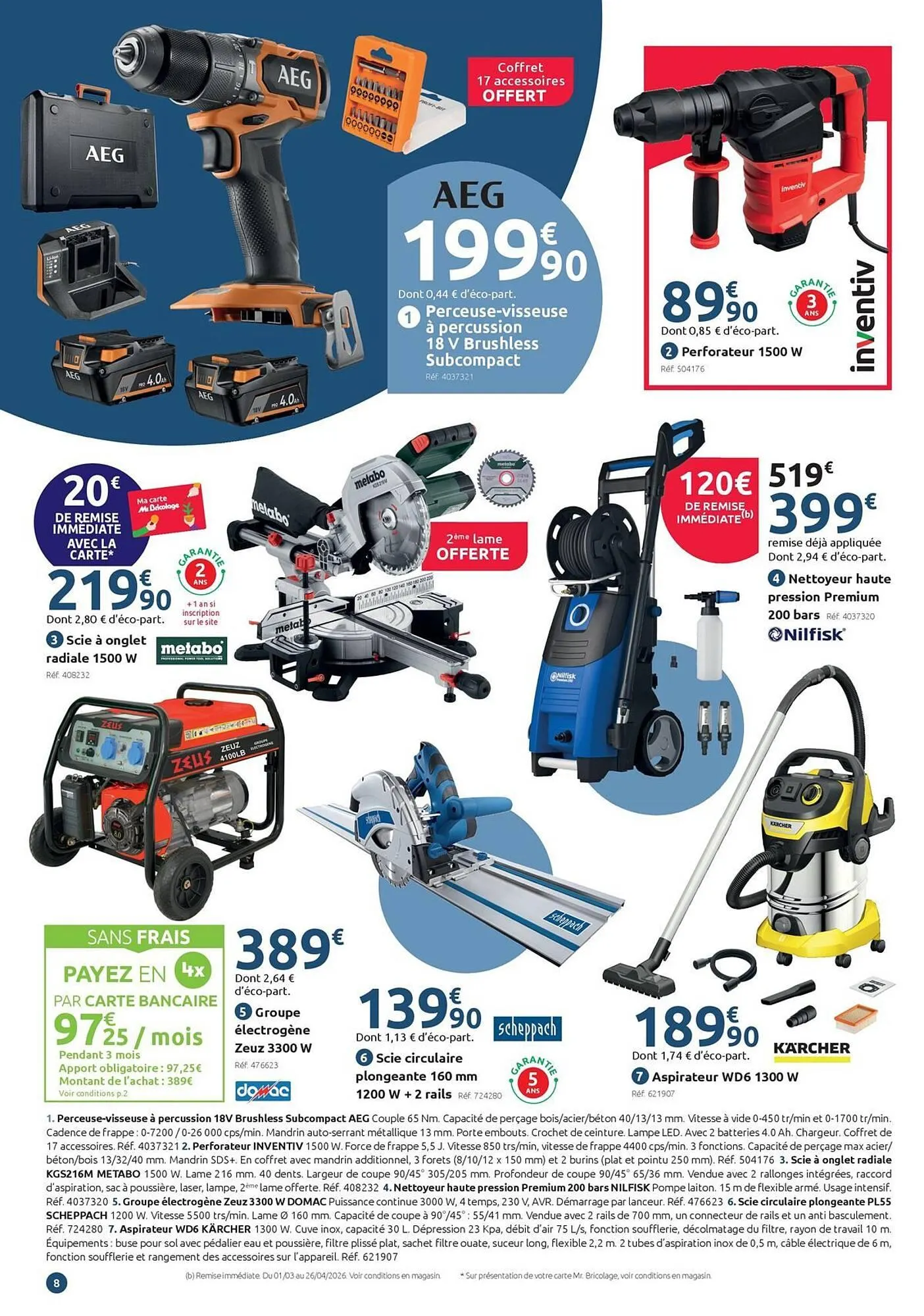 Catalogue Mr Bricolage du 11 mars au 29 mars 2026 - Catalogue page 8