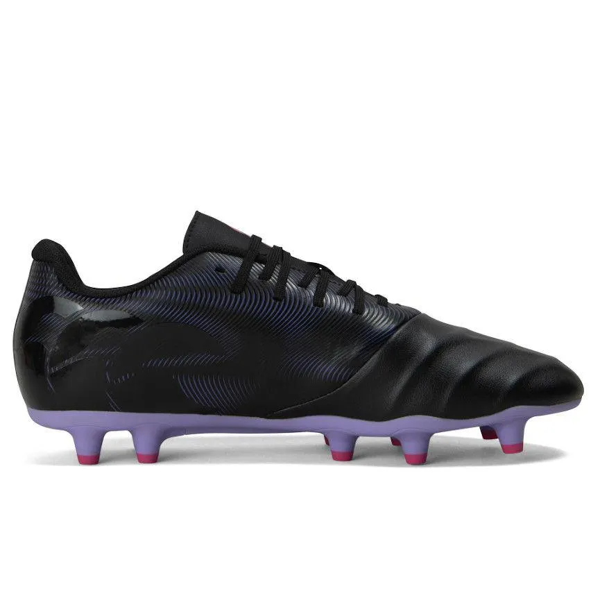 Chaussures Rugby Phoenix Genesis Team FG Crampons Moulés Terrain Sec Noir - Canterbury