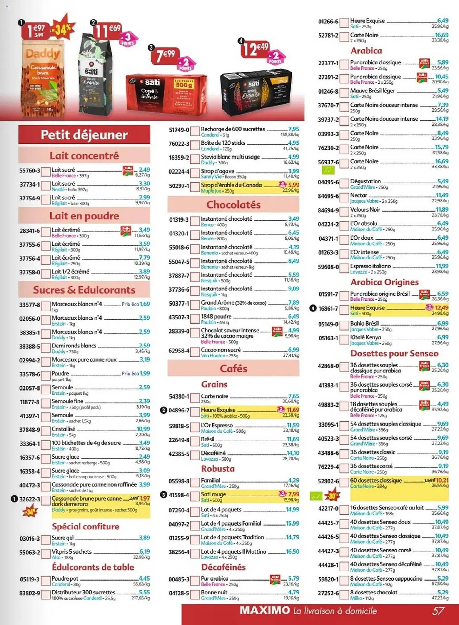 Catalogue Maximo du 24 décembre au 22 janvier 2026 - Catalogue page 57